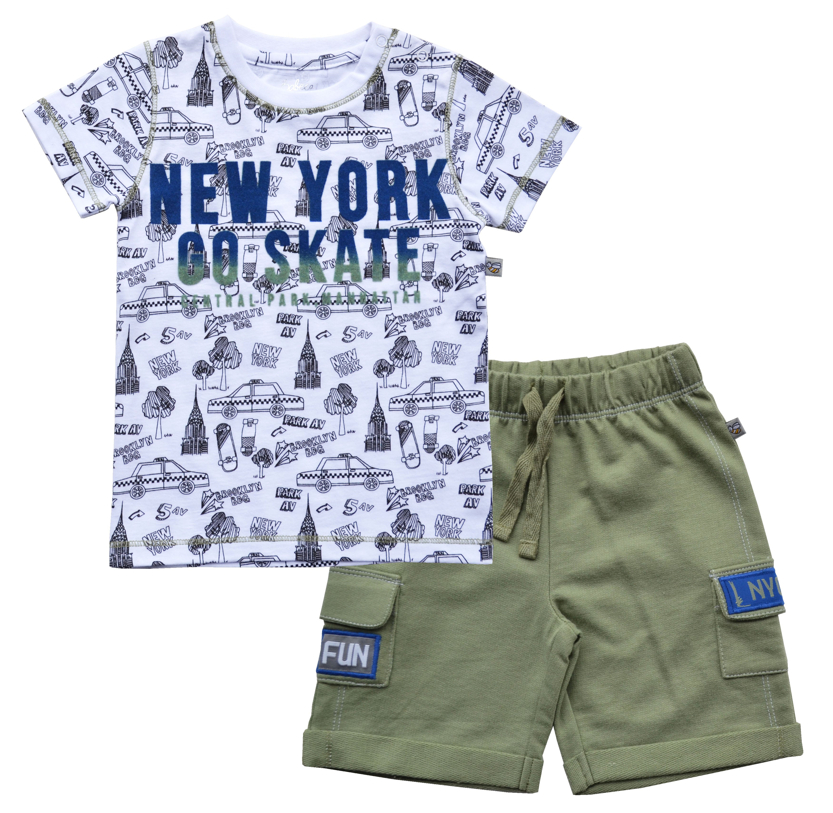 NYC T-Shirt and Short Set