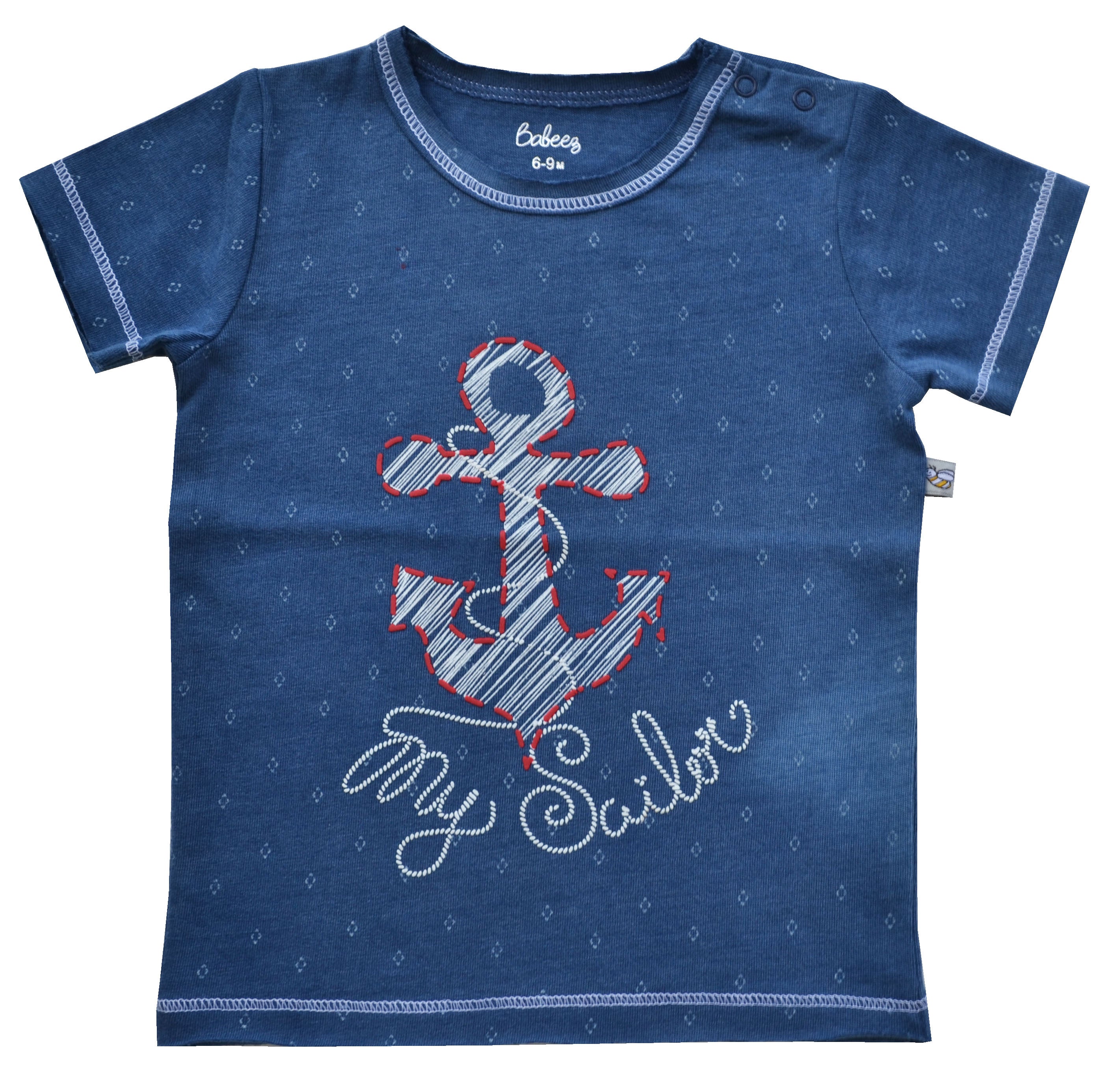 Denim Anchor Short T-shirt