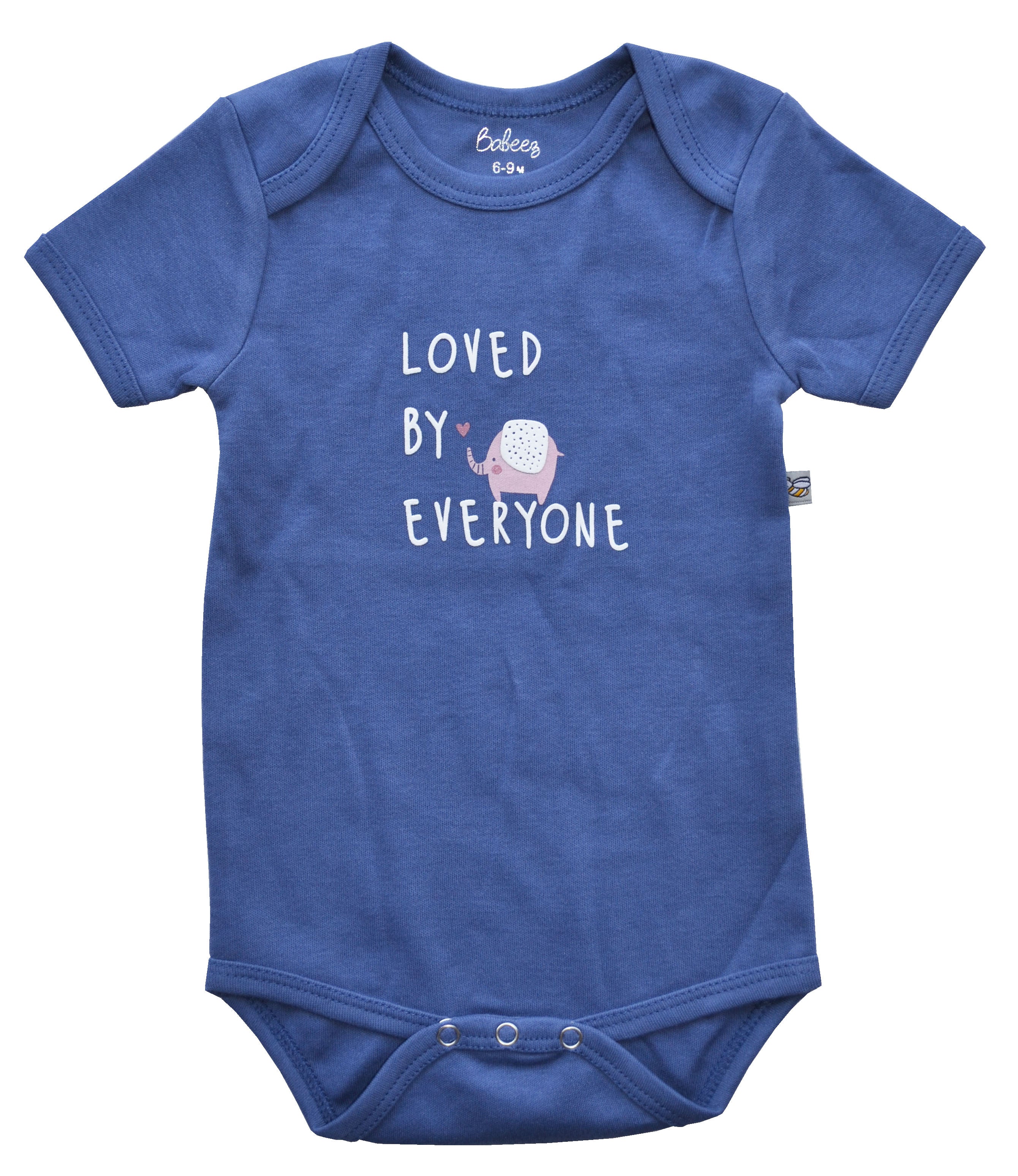 Loved By Everyone Blue Short Romper
