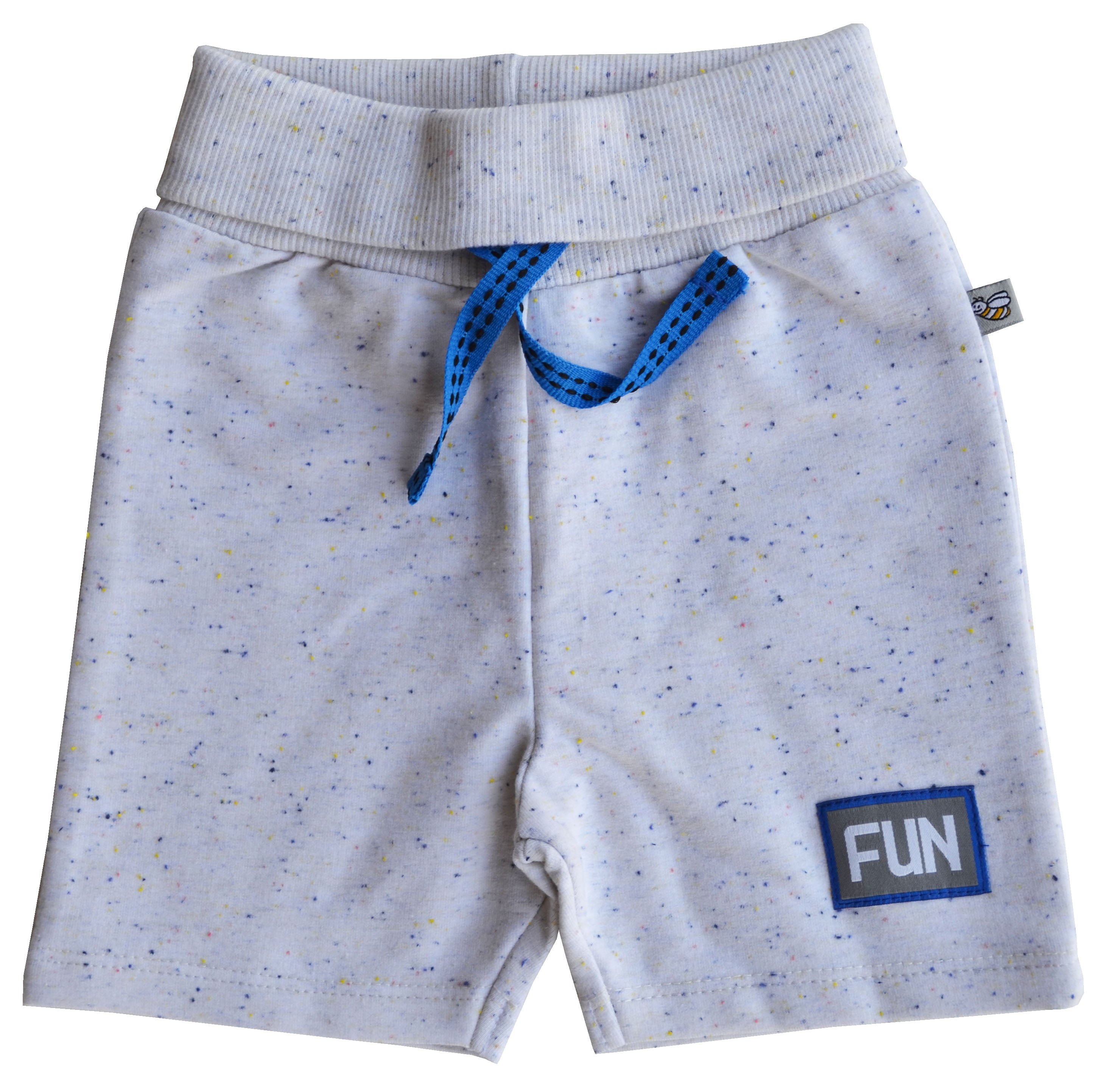 Ecru Corded Shorts