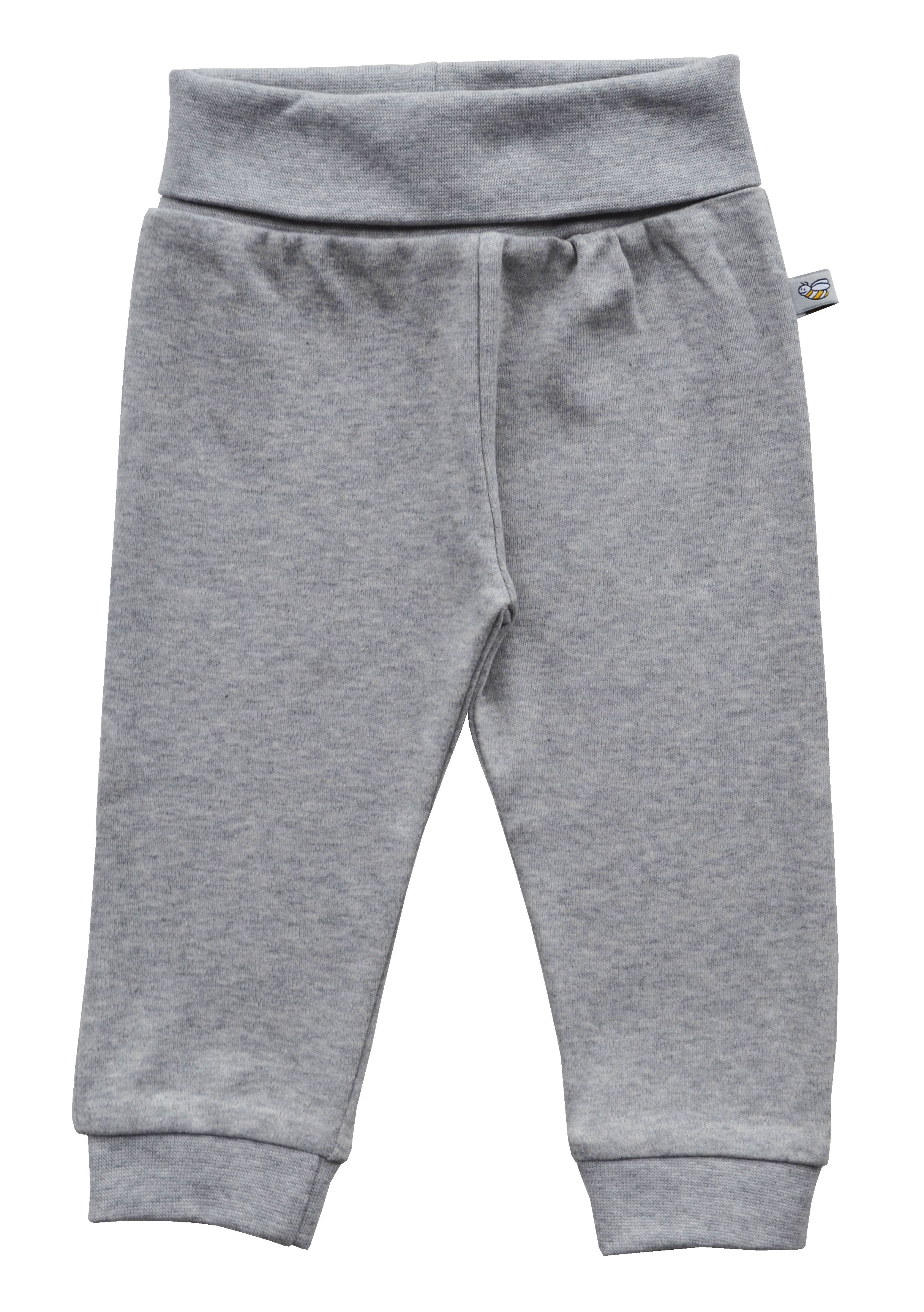Grey Melange Pants