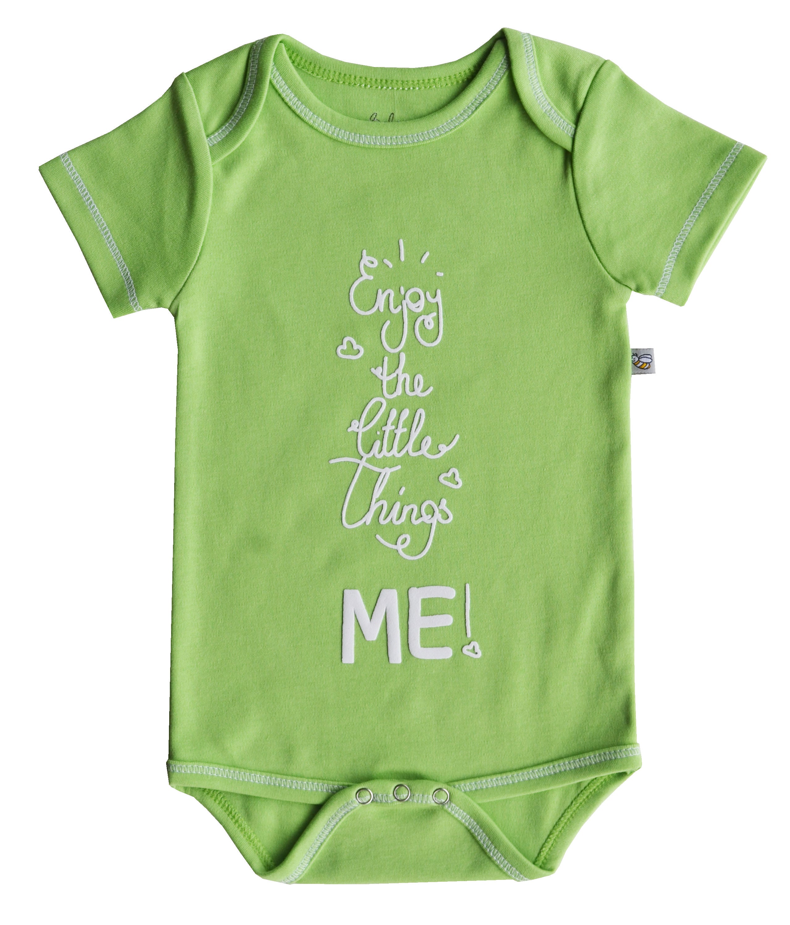 Me Print Green Short Romper