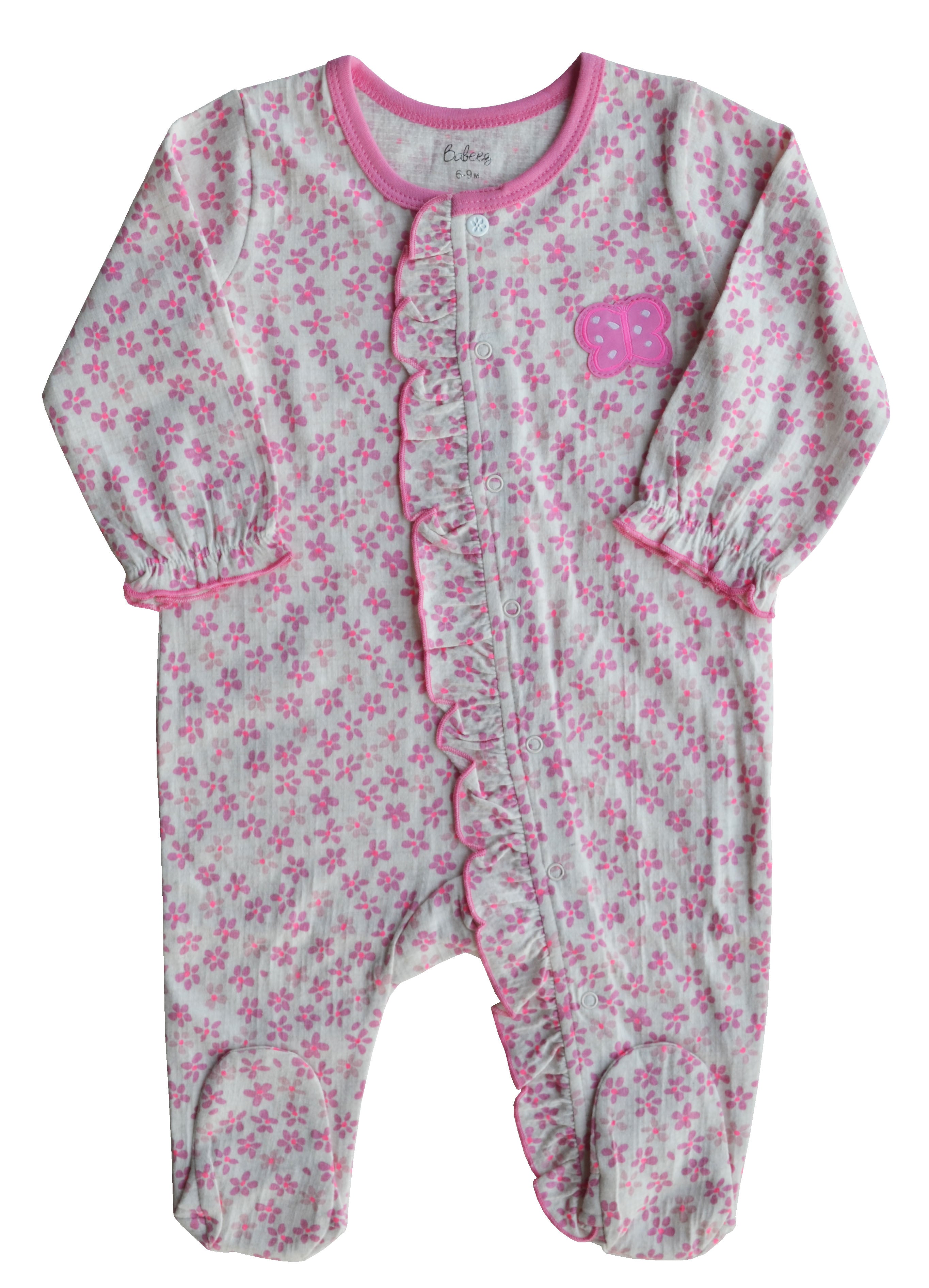 Flower Print Full Romper