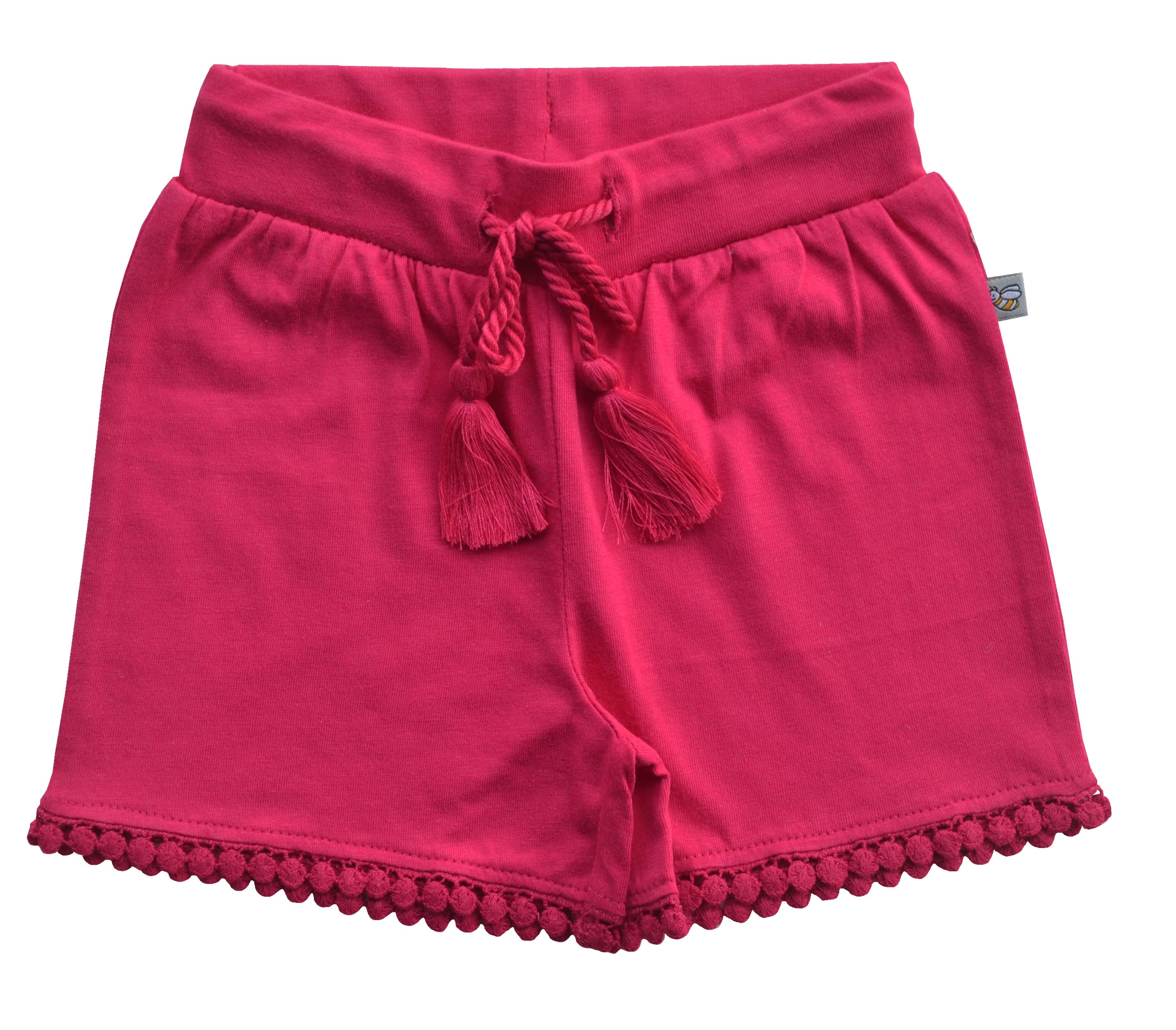 Fushia Girls Shorts