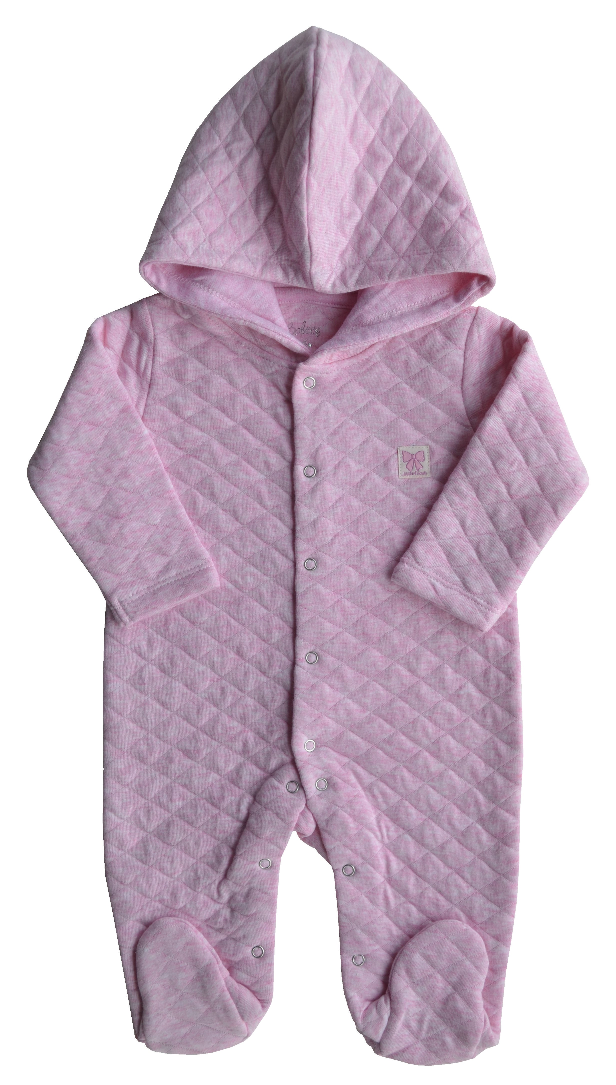 Pink Quilted Hoody Sleeper