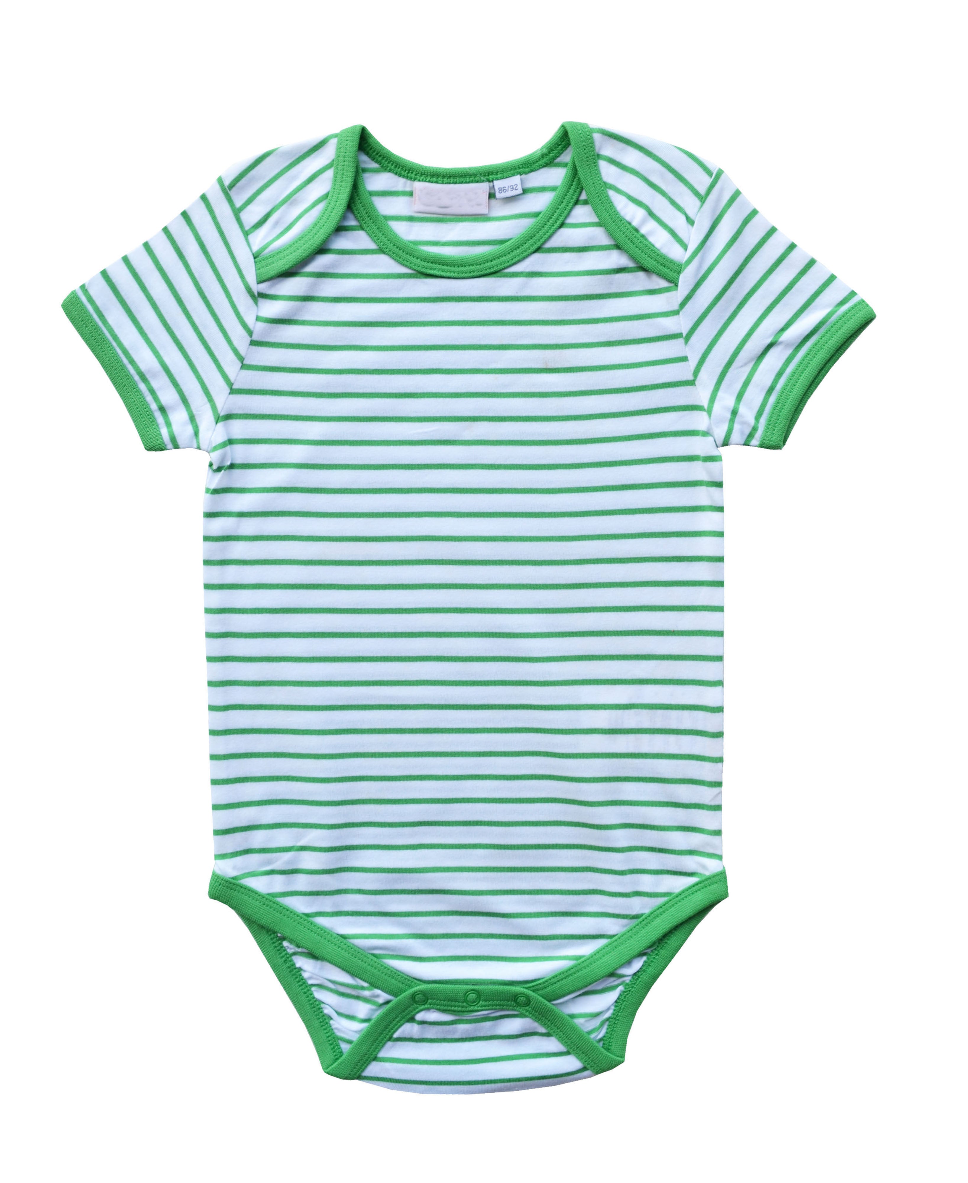Green Striped Onesie