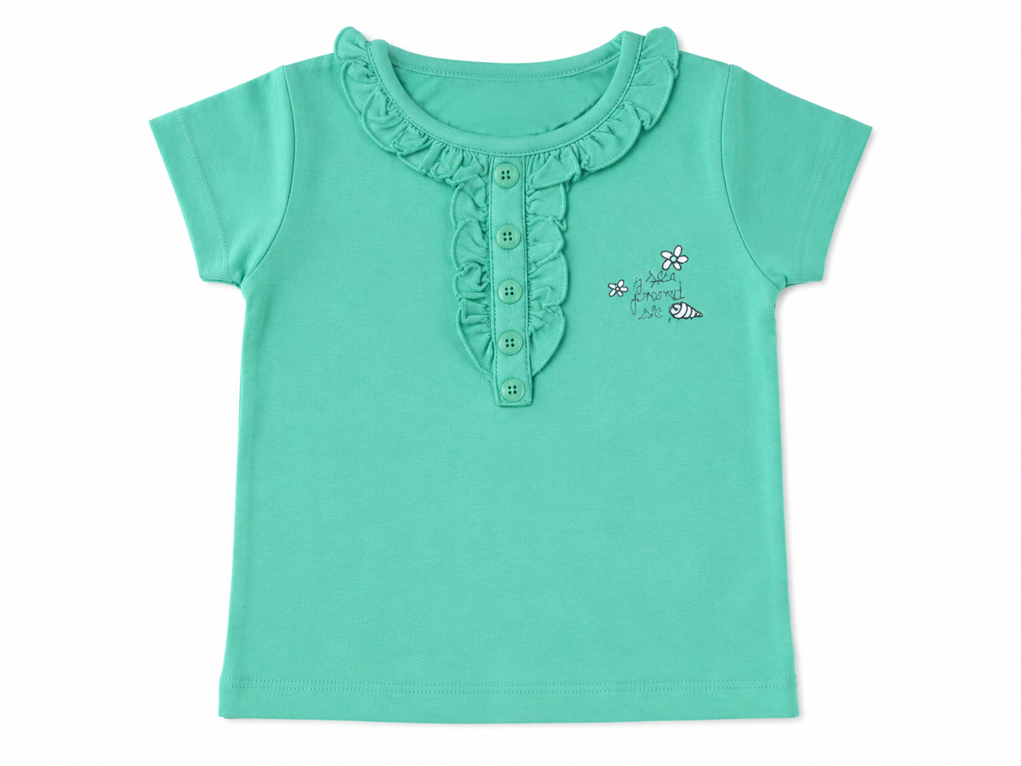 Sea Green Top