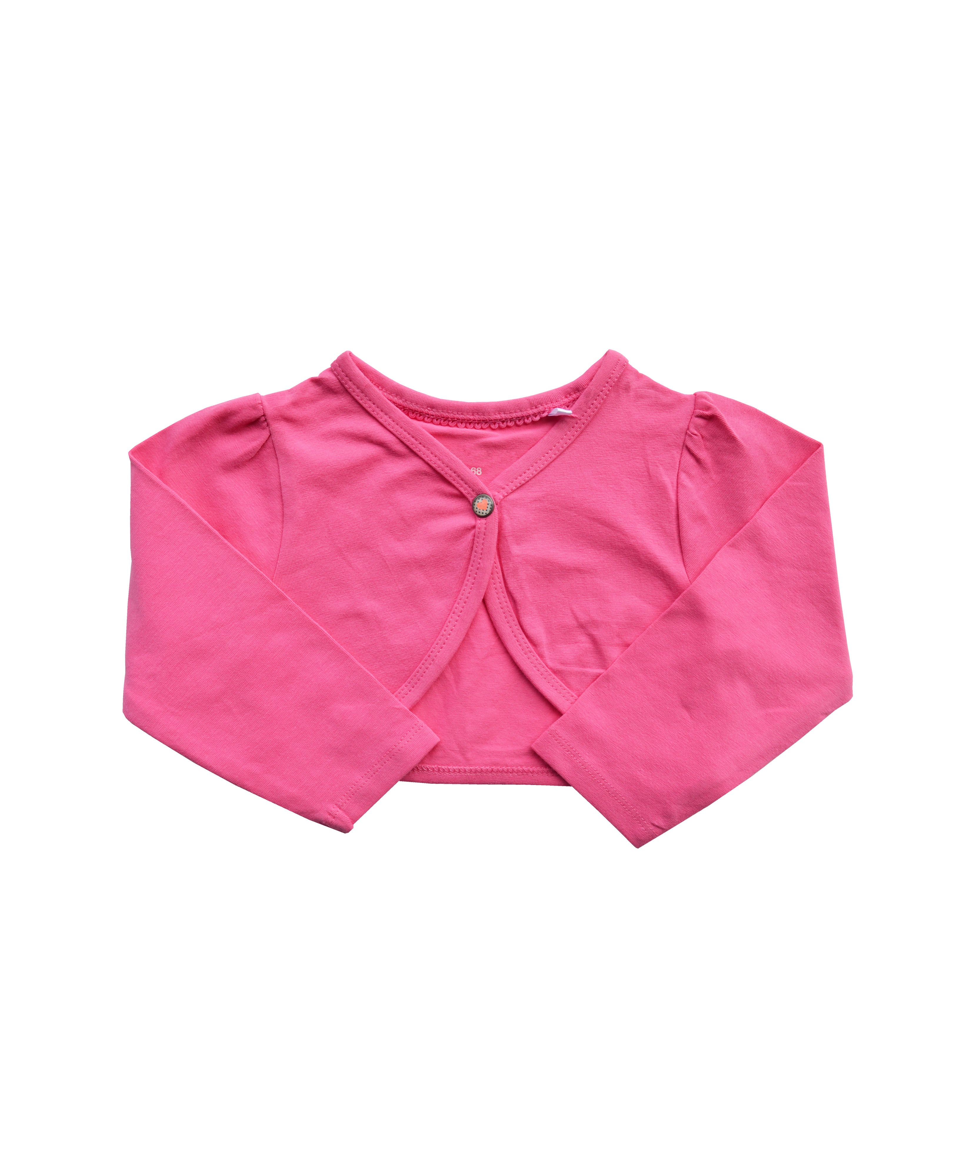 Pink Plain Shrug