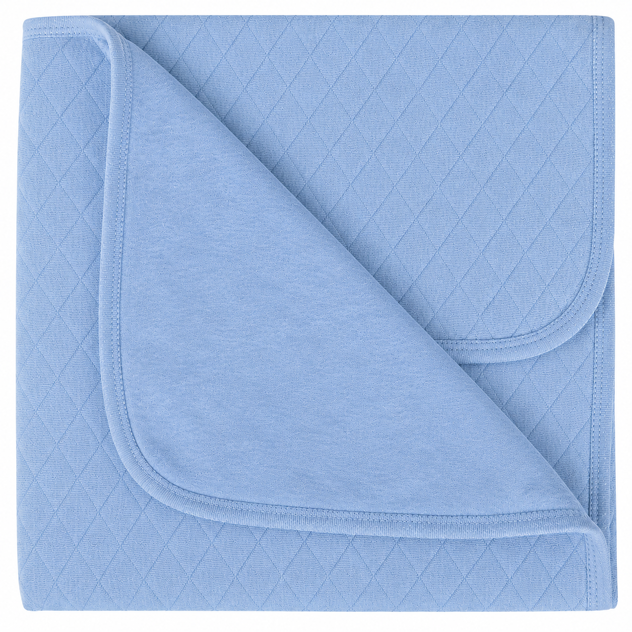 Light Blue Reversible Blanket