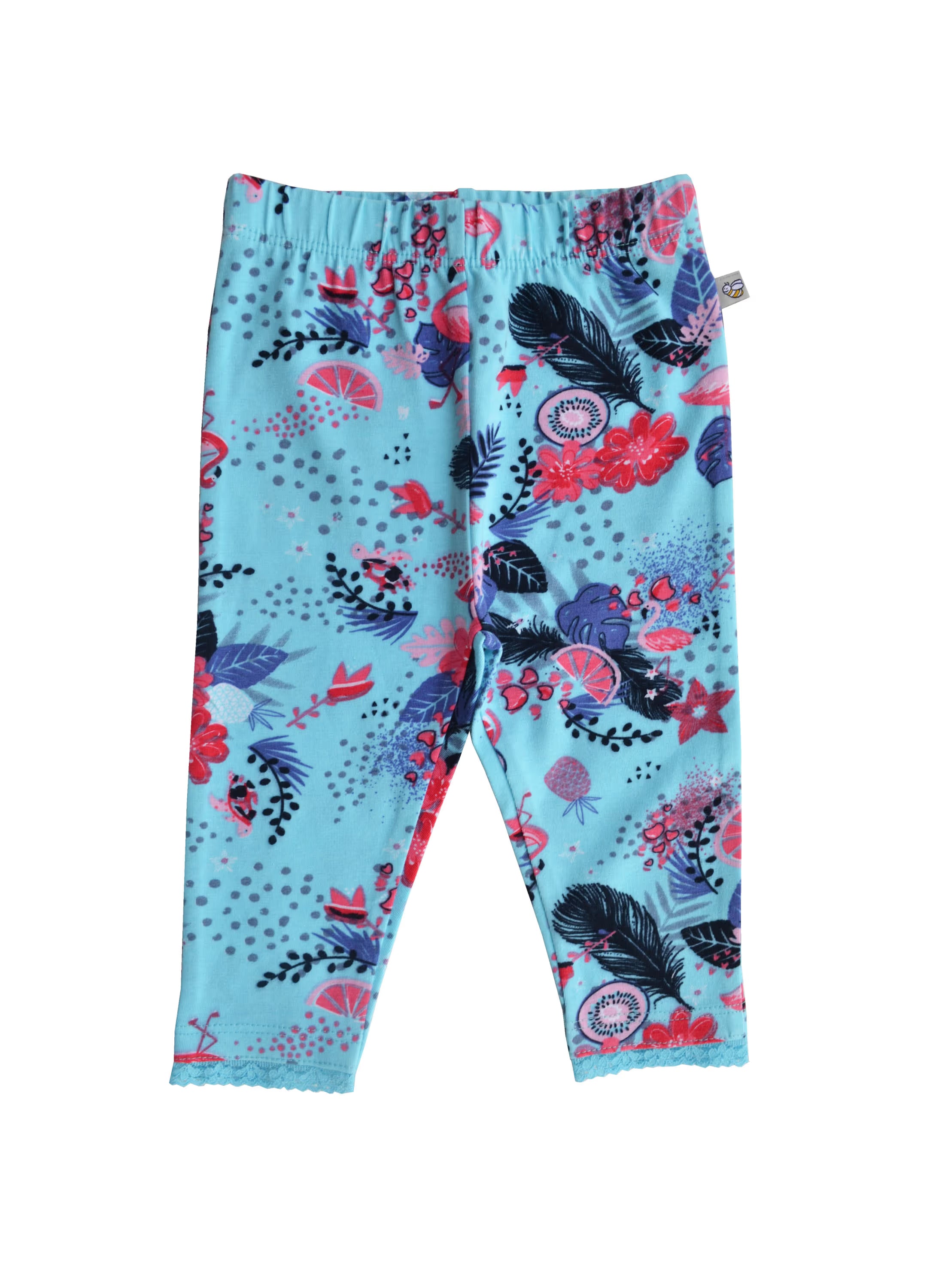 Aqua Printed Leggings