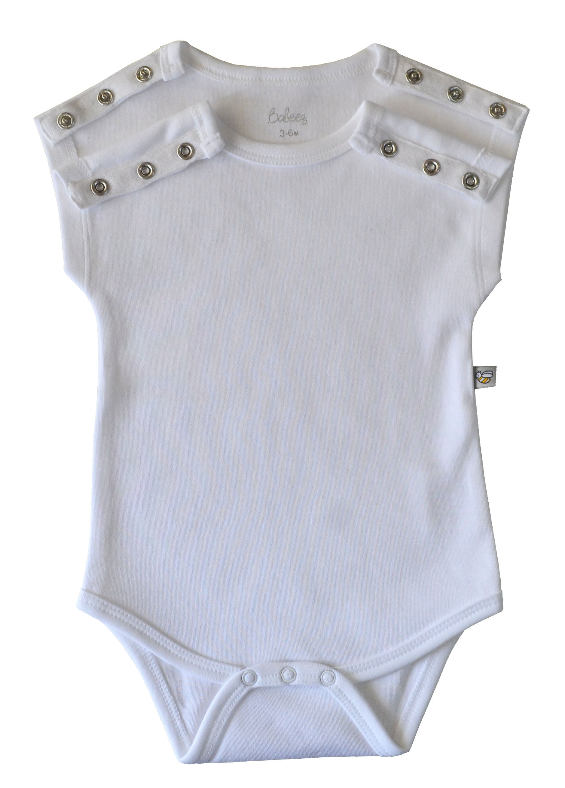 White Sleeveless Romper