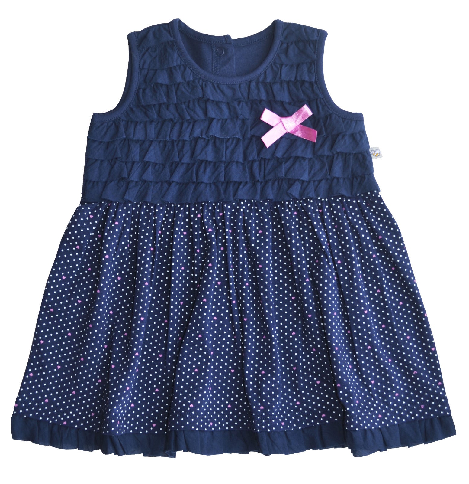 Sleeveless Navy dress