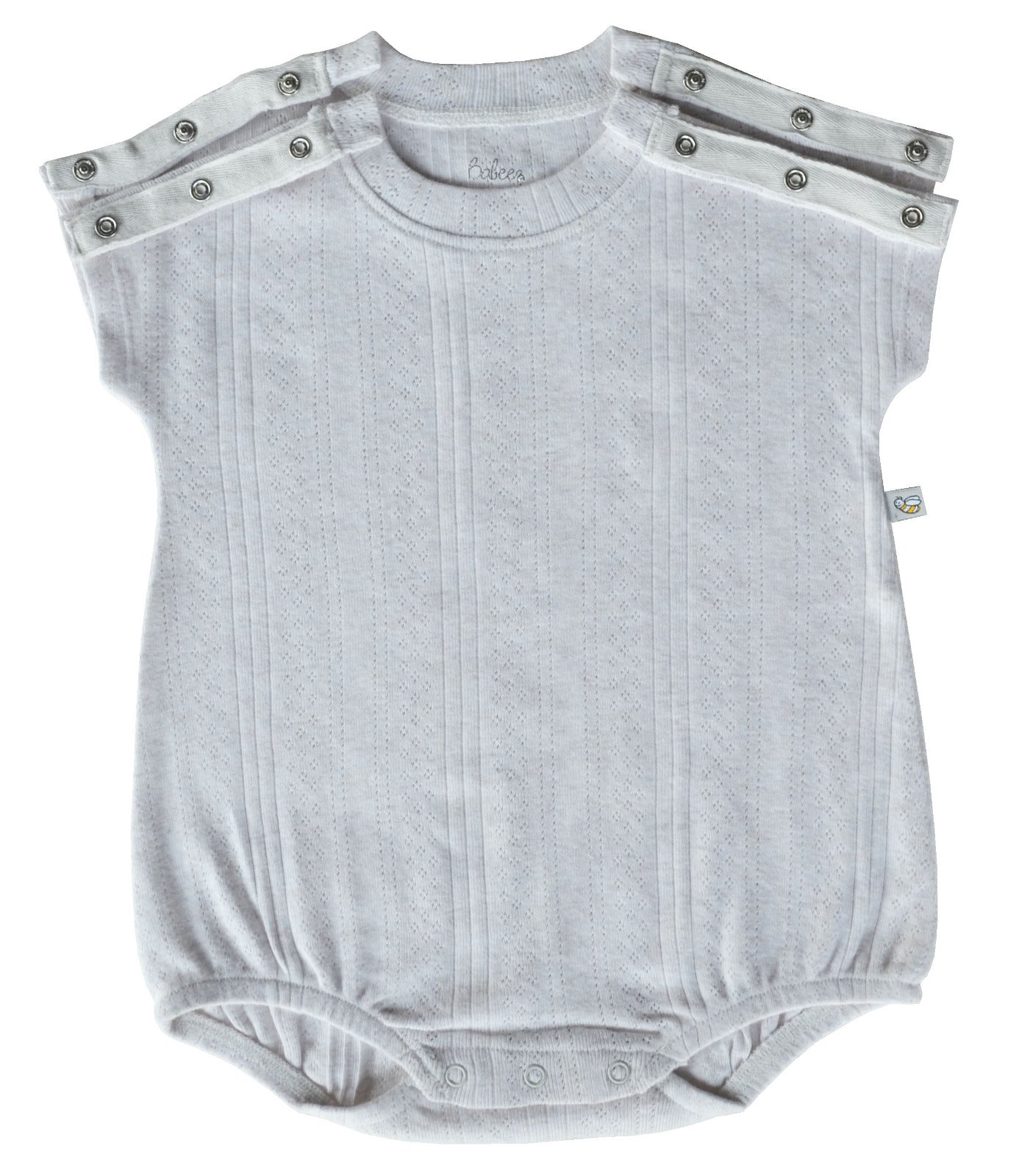 Sand Melange Plain Romper