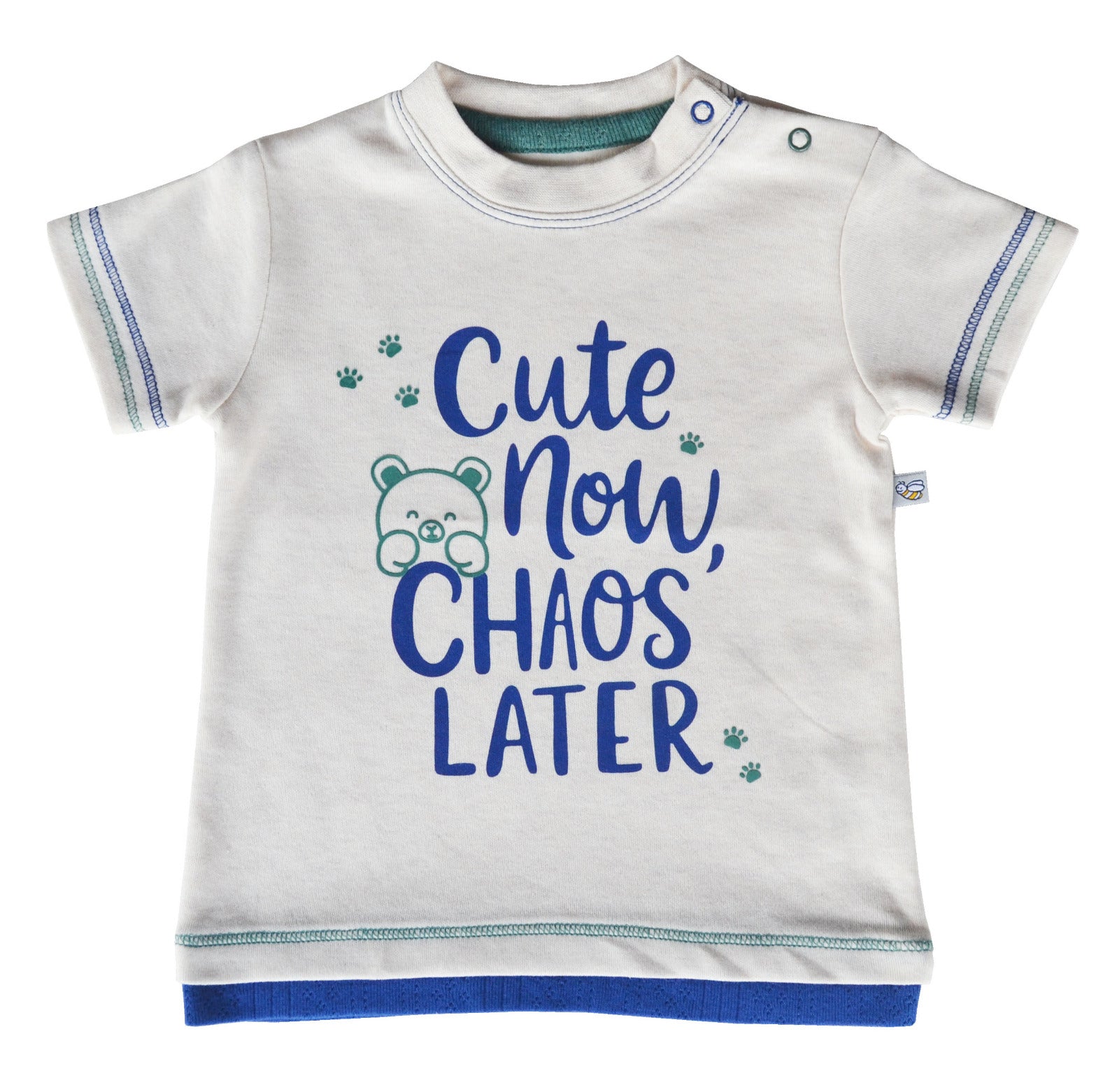 Ecru Cute T-Shirt