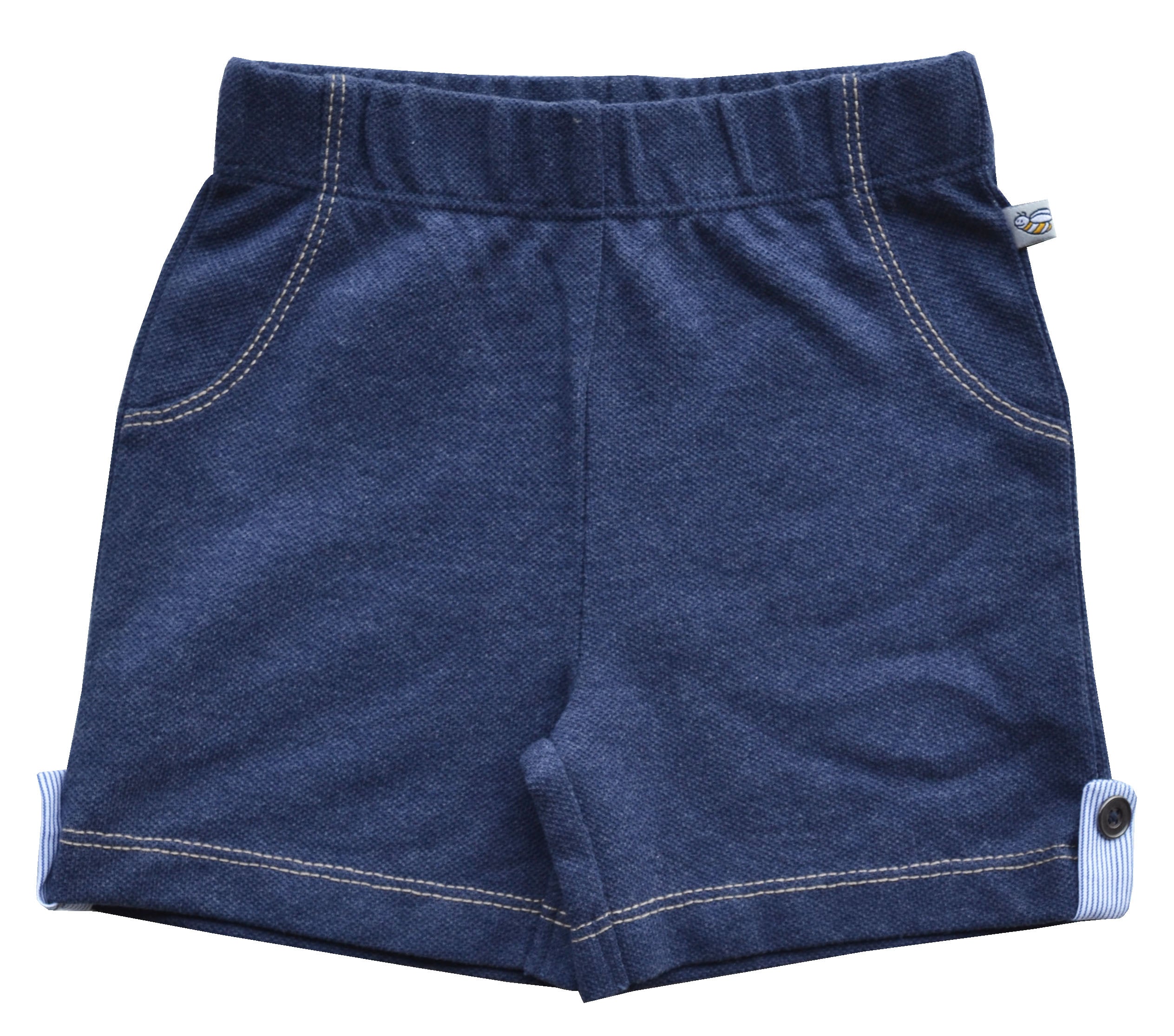 Denim Melange Shorts