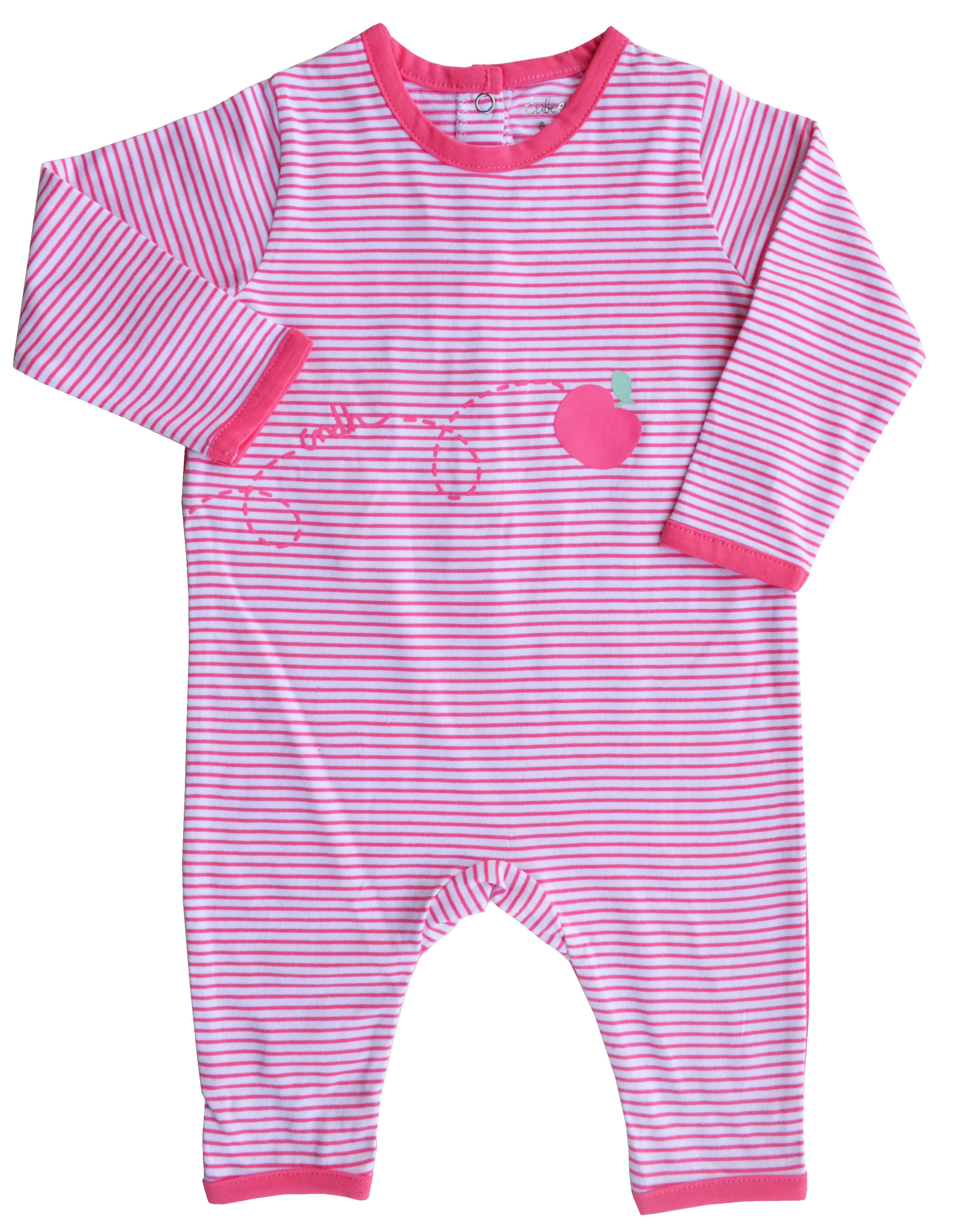 Pink Striped Sleeper
