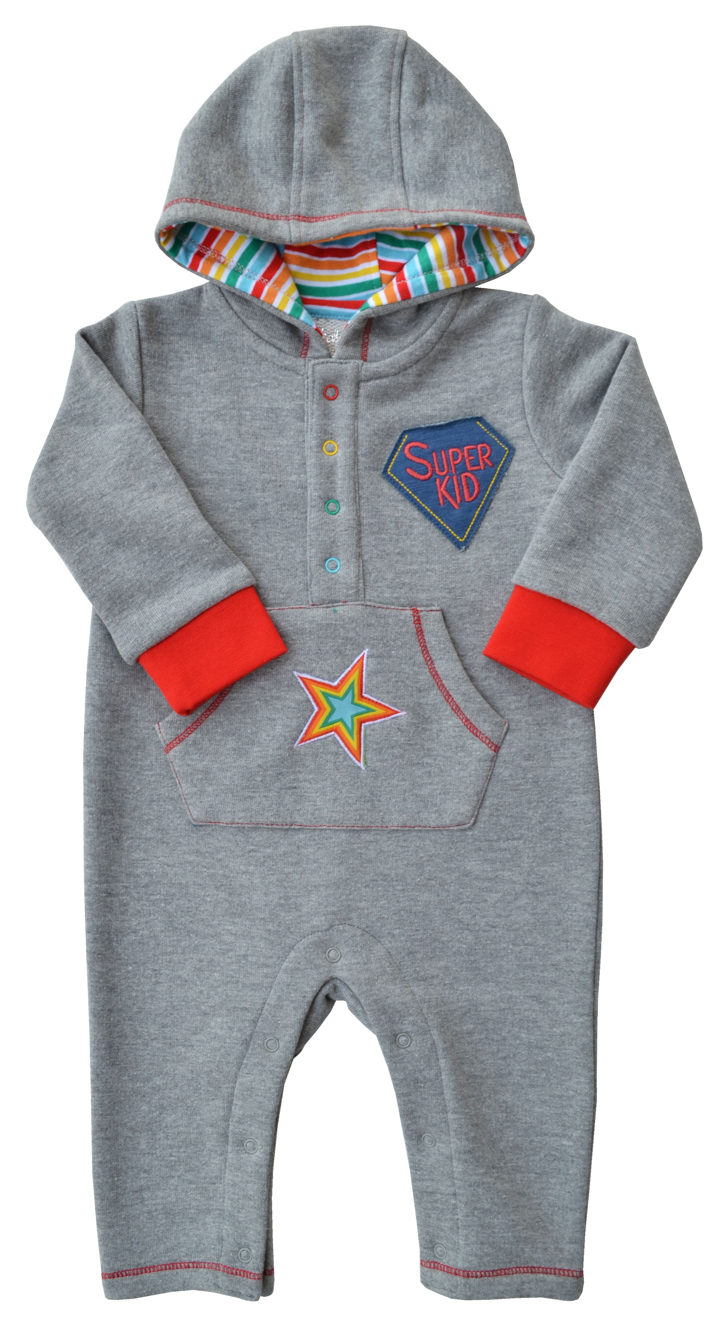 Star Print Grey Sleeper