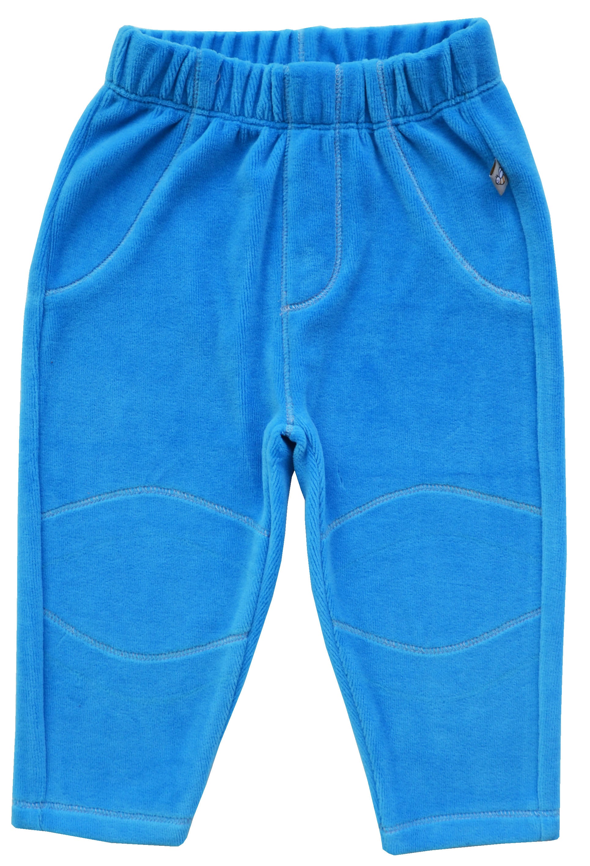 Blue Velour Pants