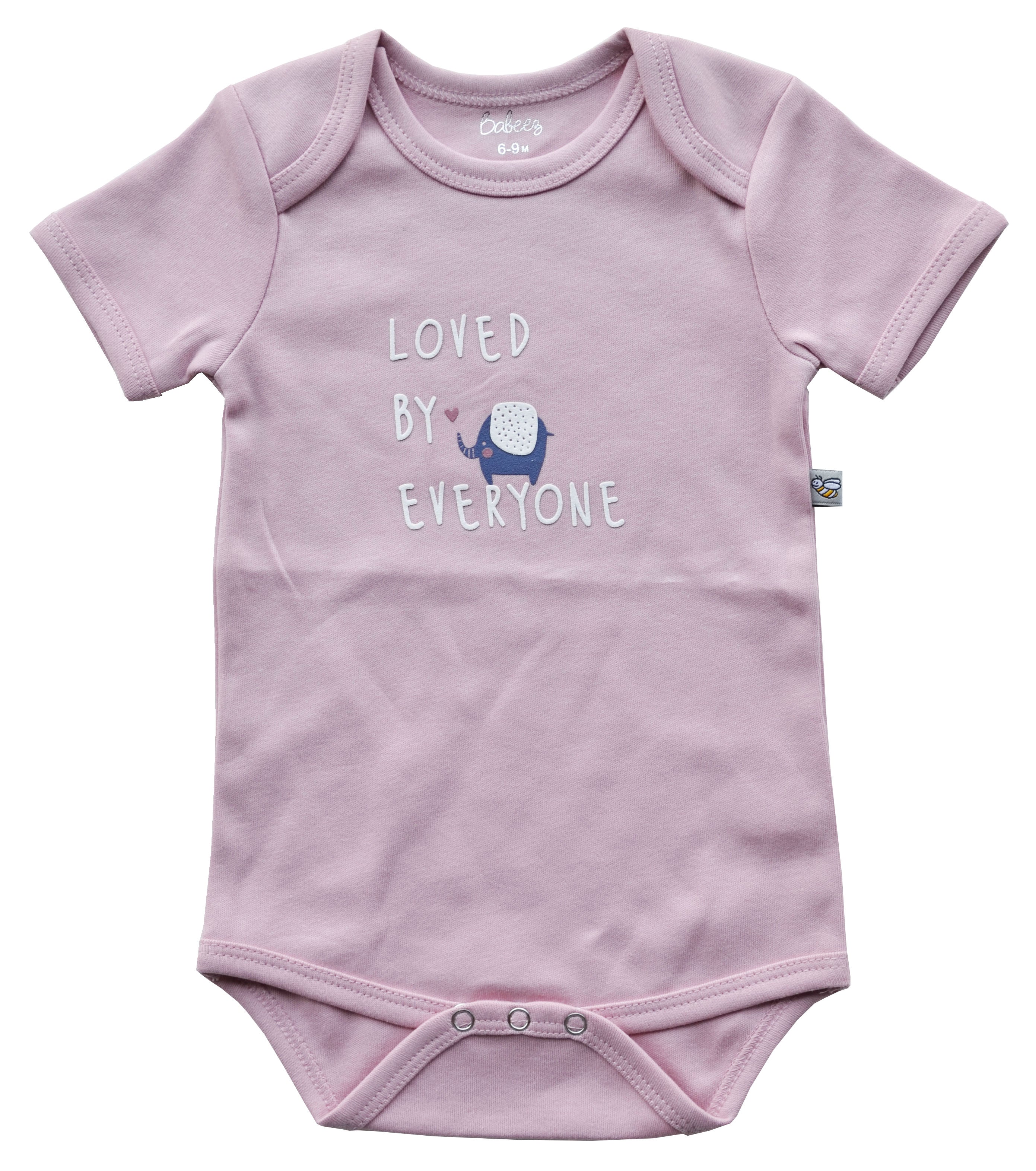 Loved By Everyone Pink Short Romper