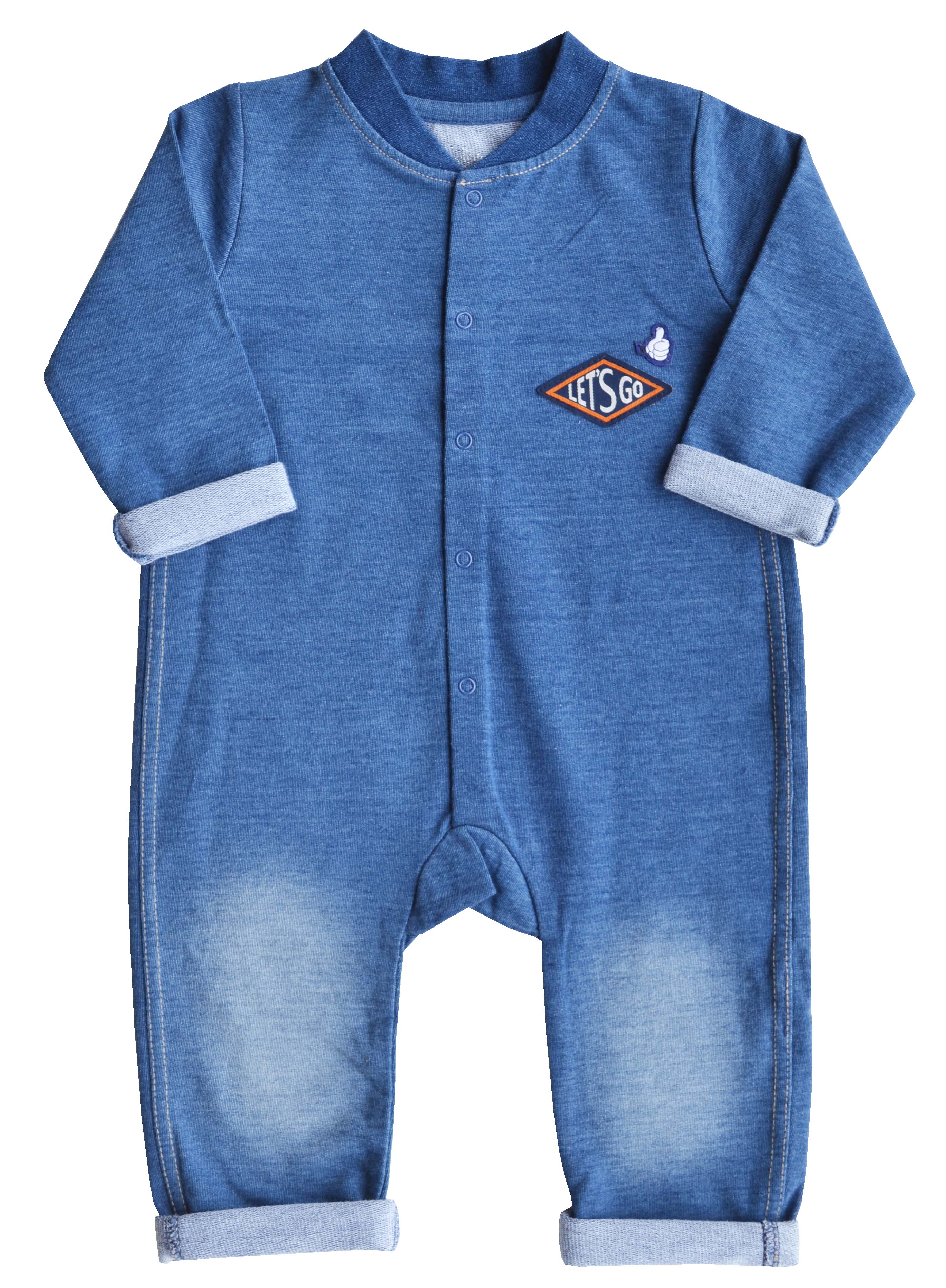 Lets Go Denim Full Romper