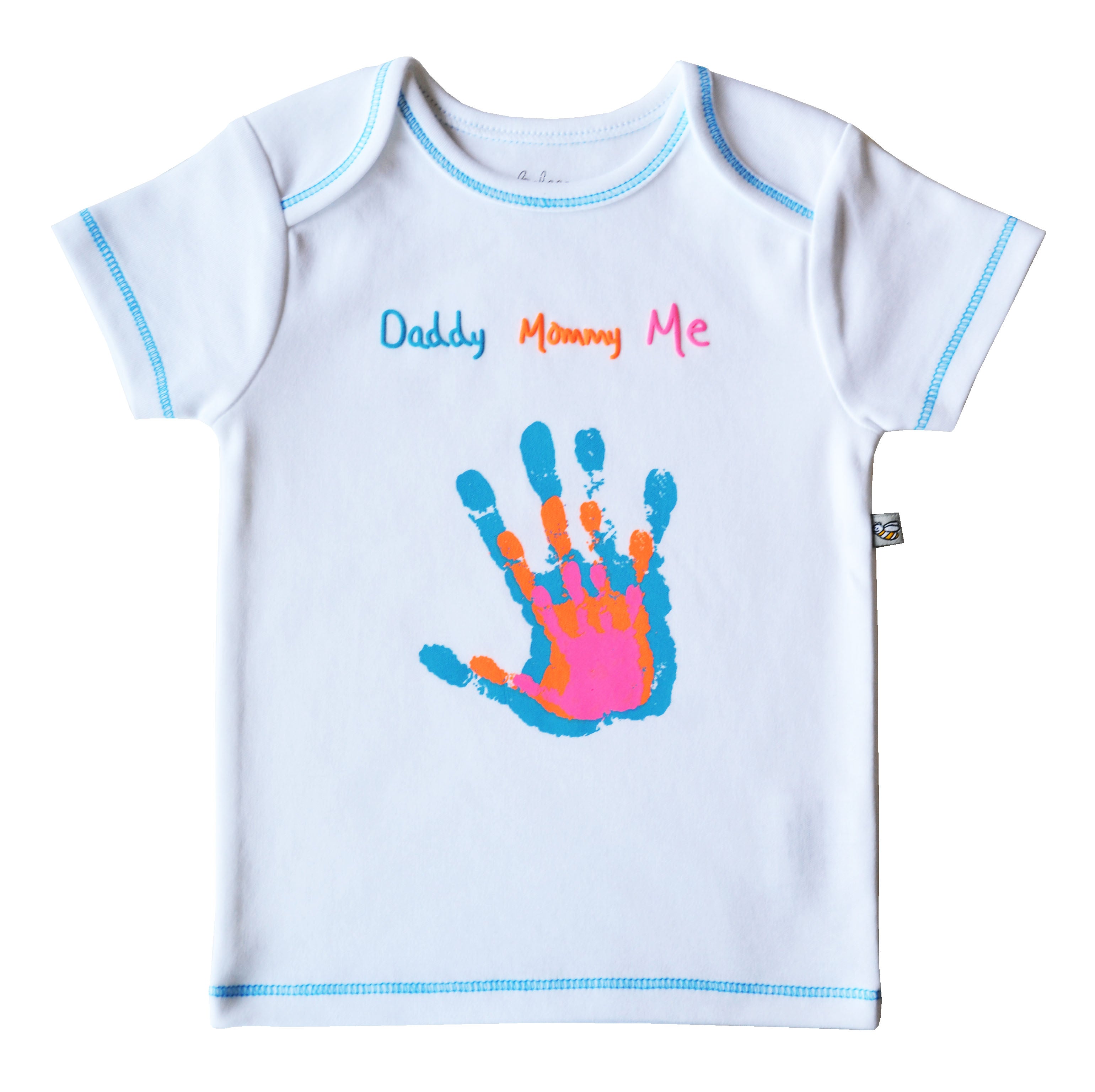 Hand Print Short T-Shirt