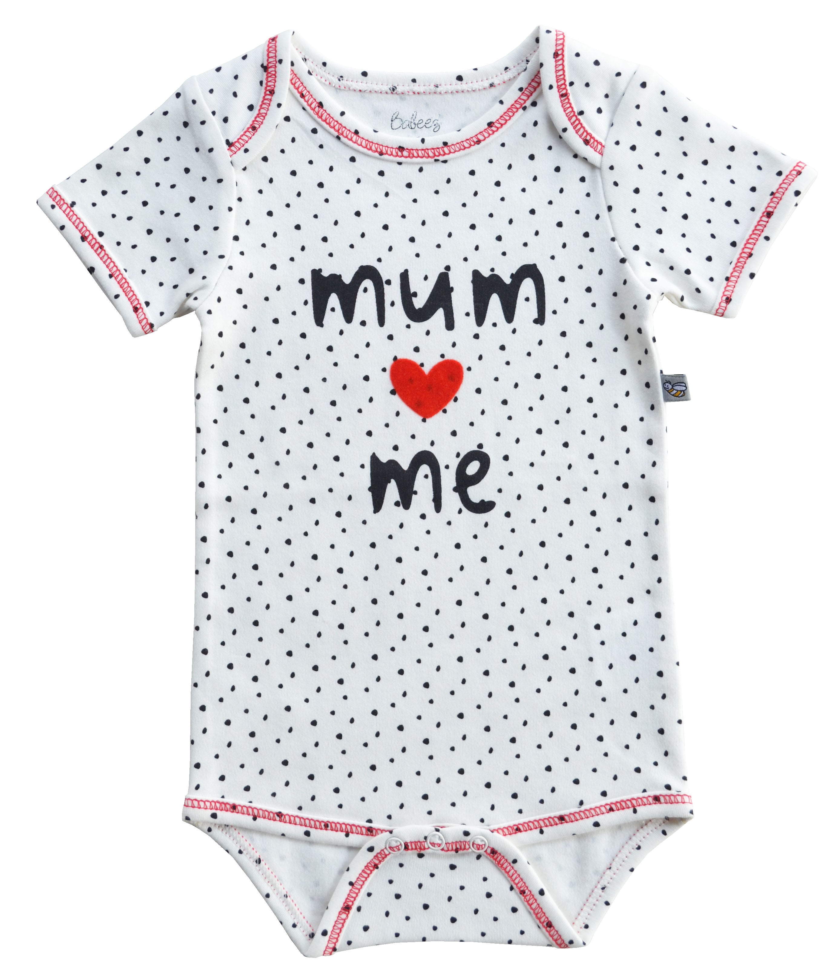 Mum Me Print Short Romper