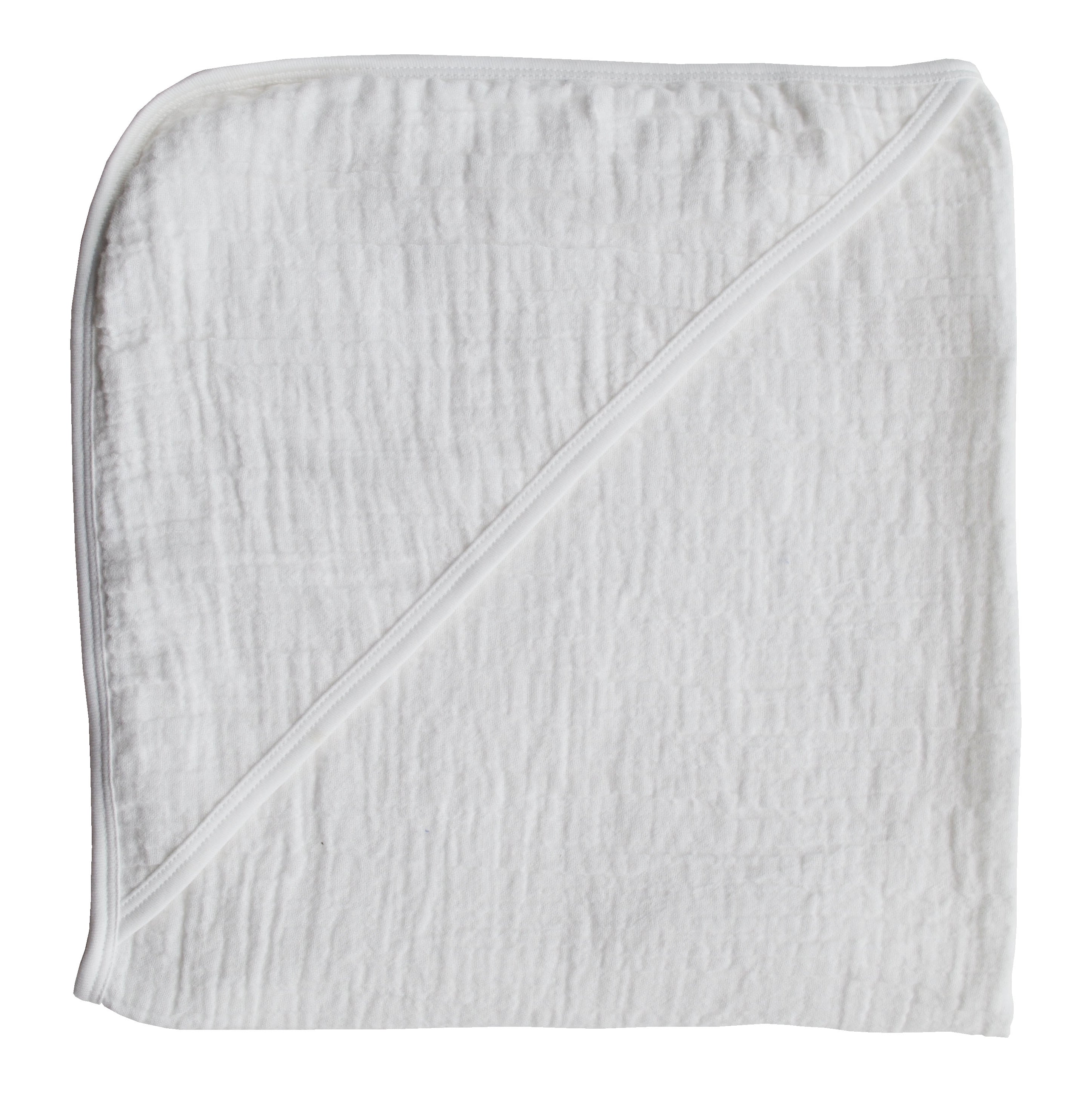 Muslin Cream Hoody Wrap
