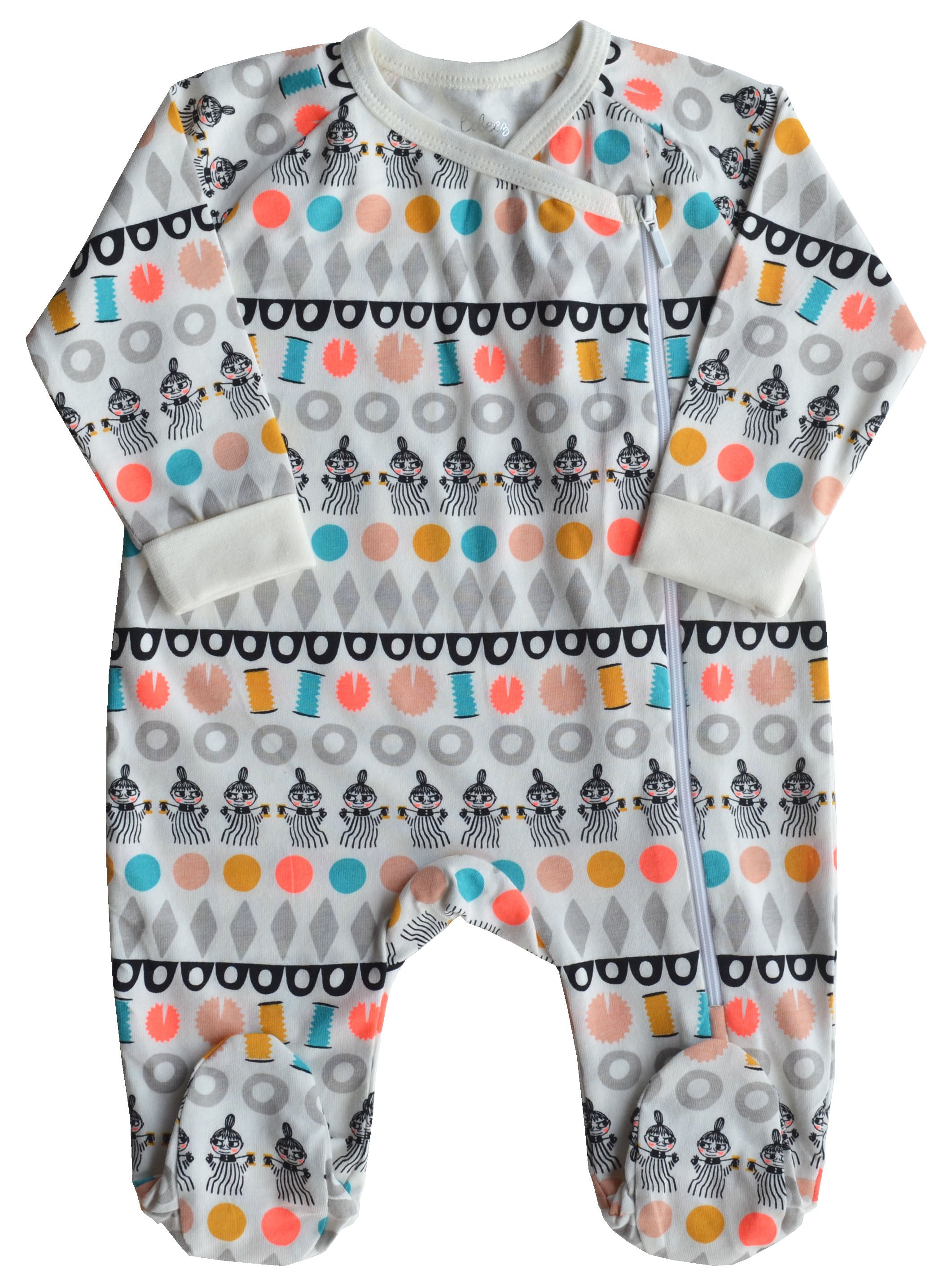 Girl Print Full Romper