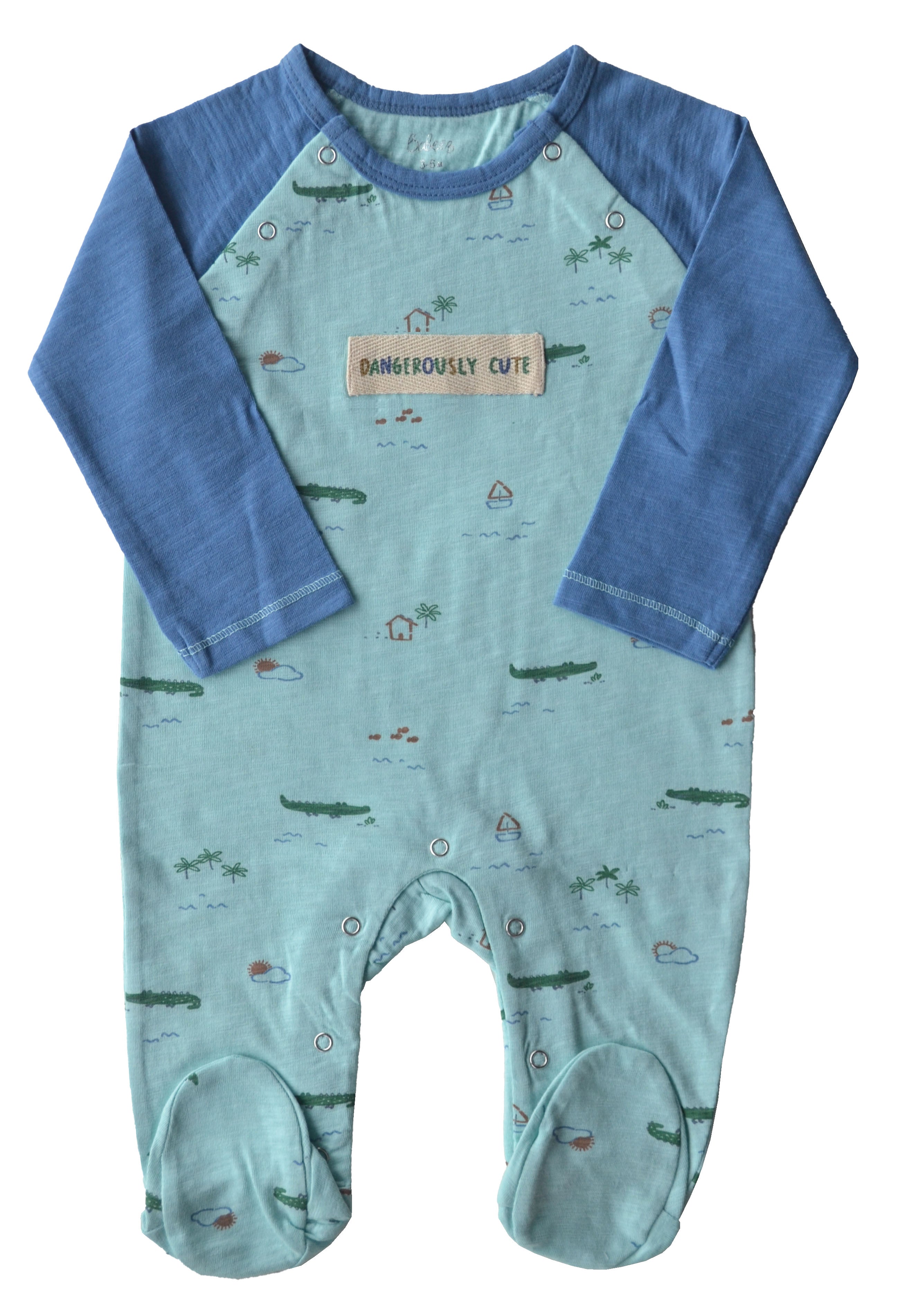 Crocodile Print Green Sleeper