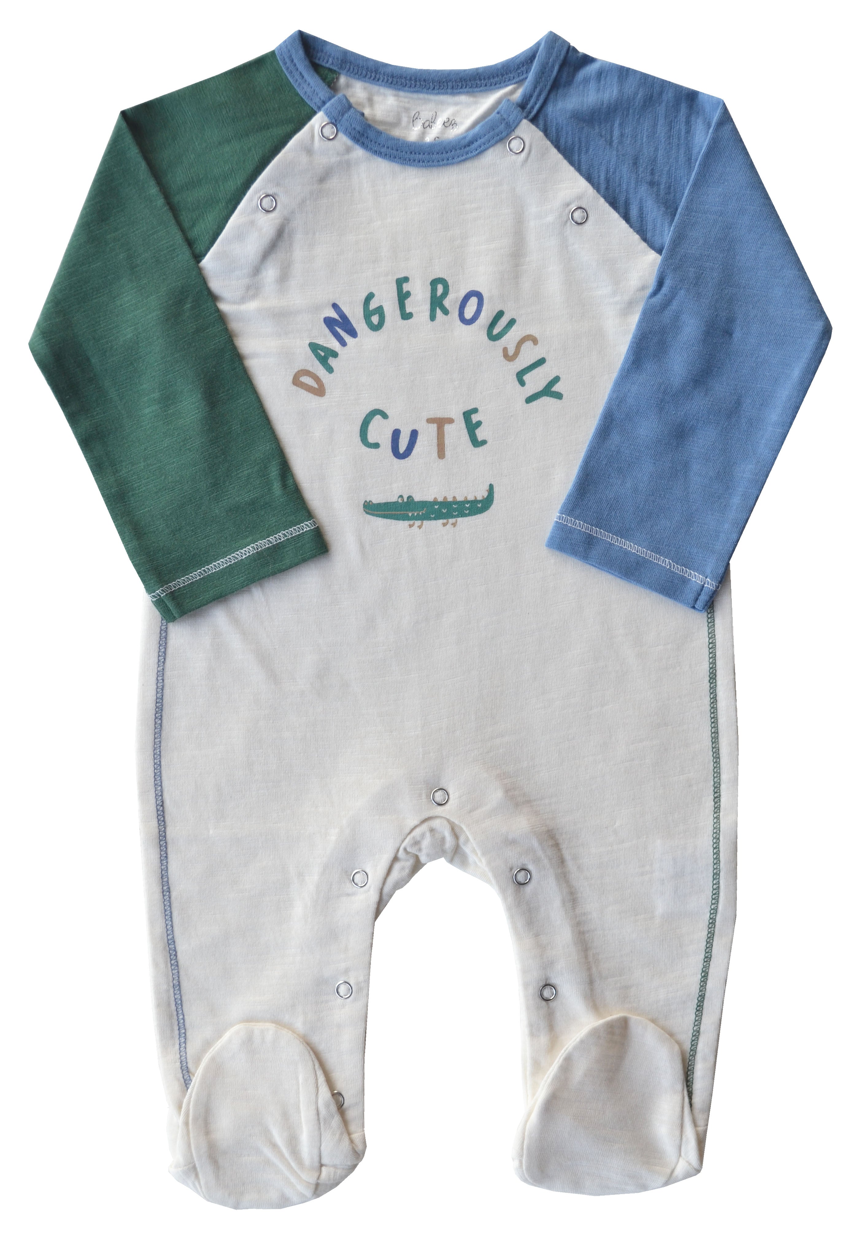 Crocodile Print Cream Sleeper