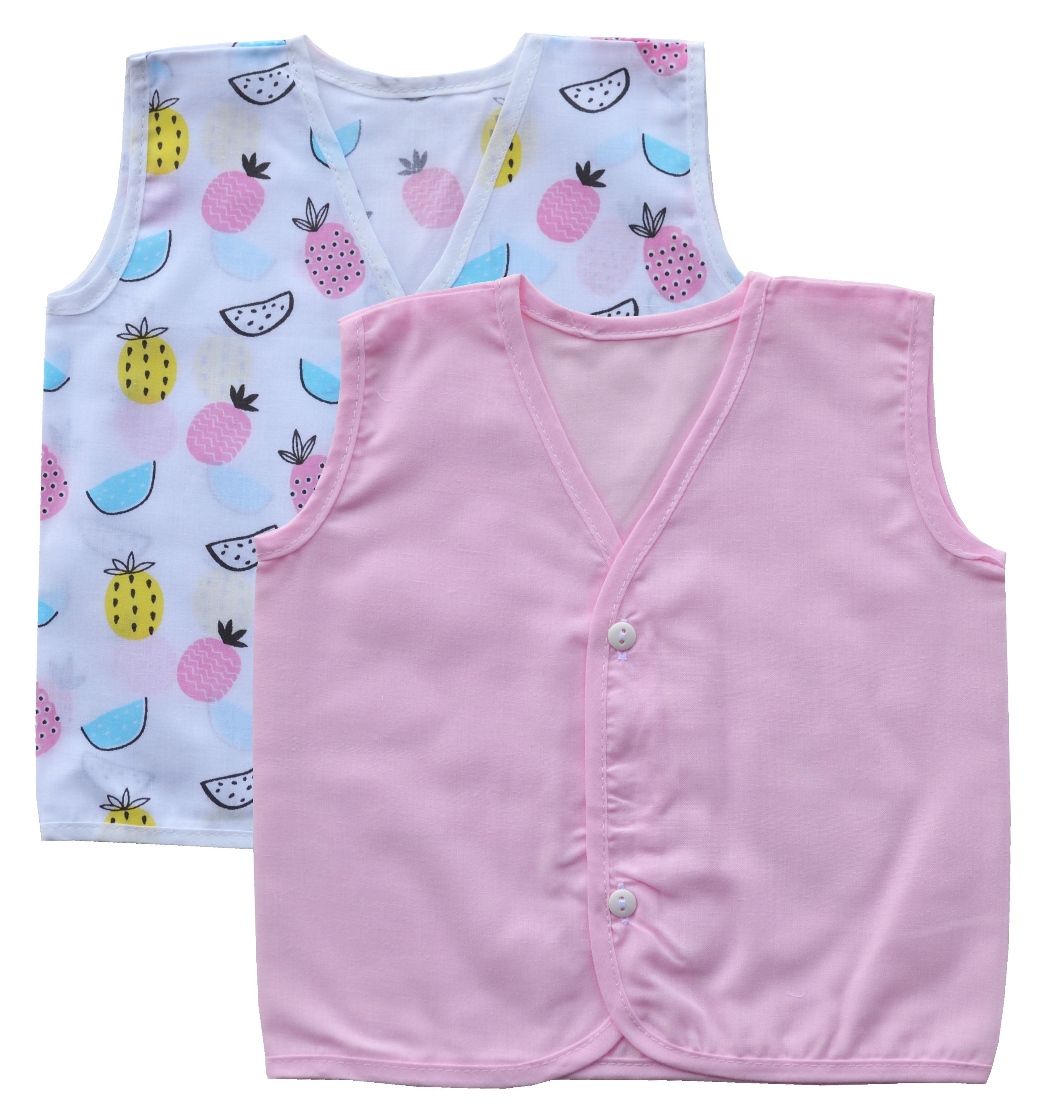 Pink White Jhabla Combo