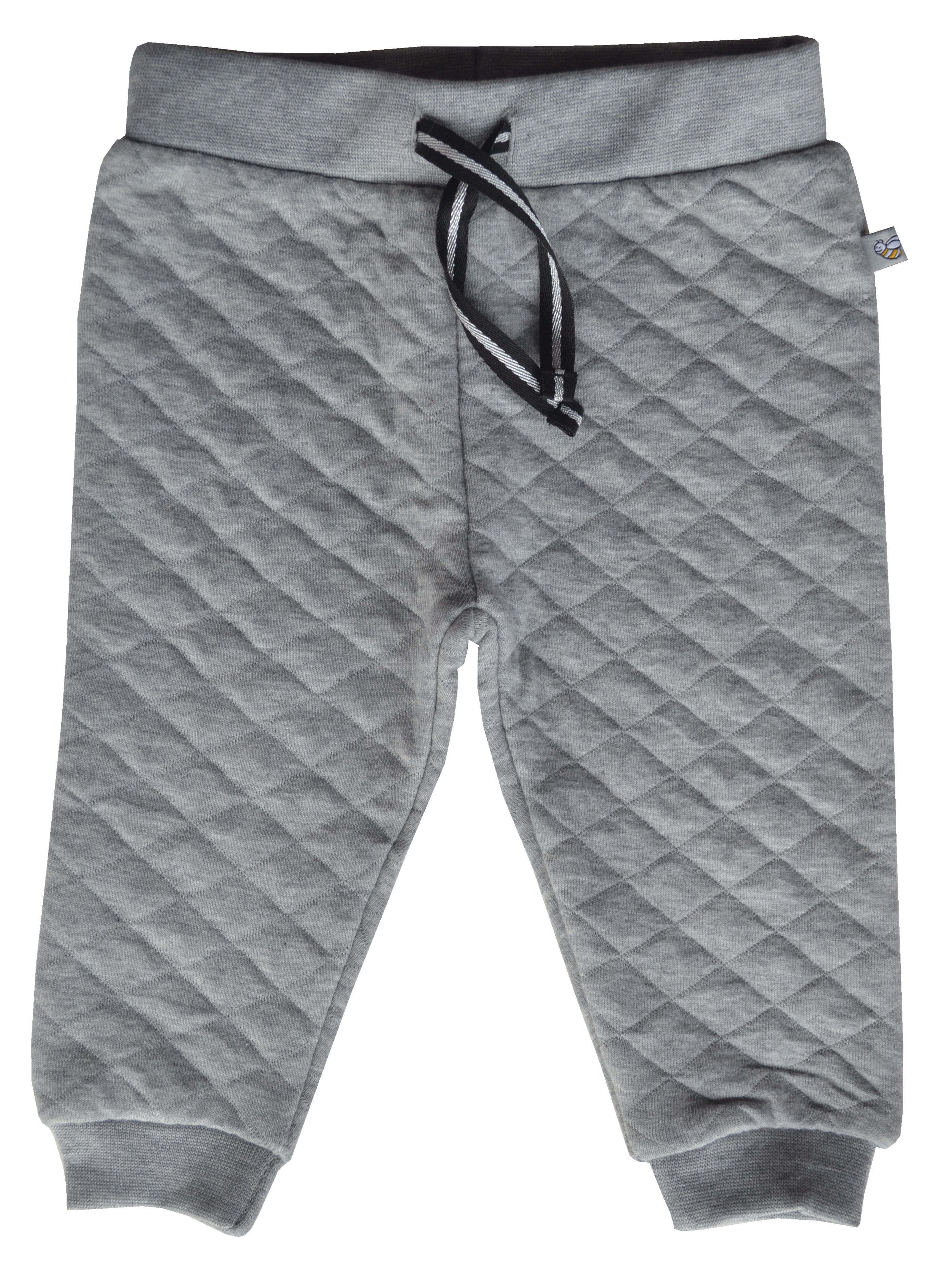Grey Quilted Pants