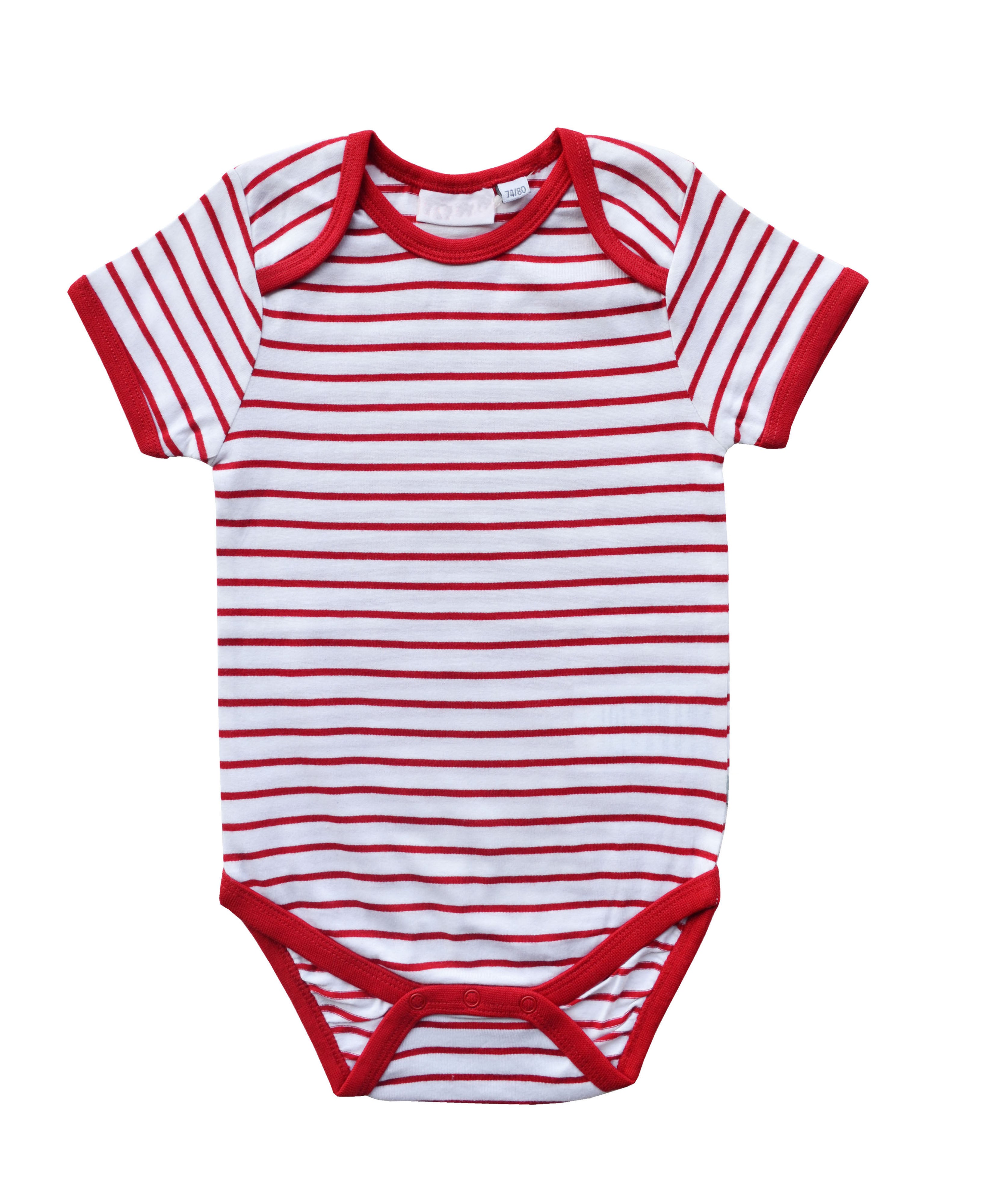 Red Striped Onesie