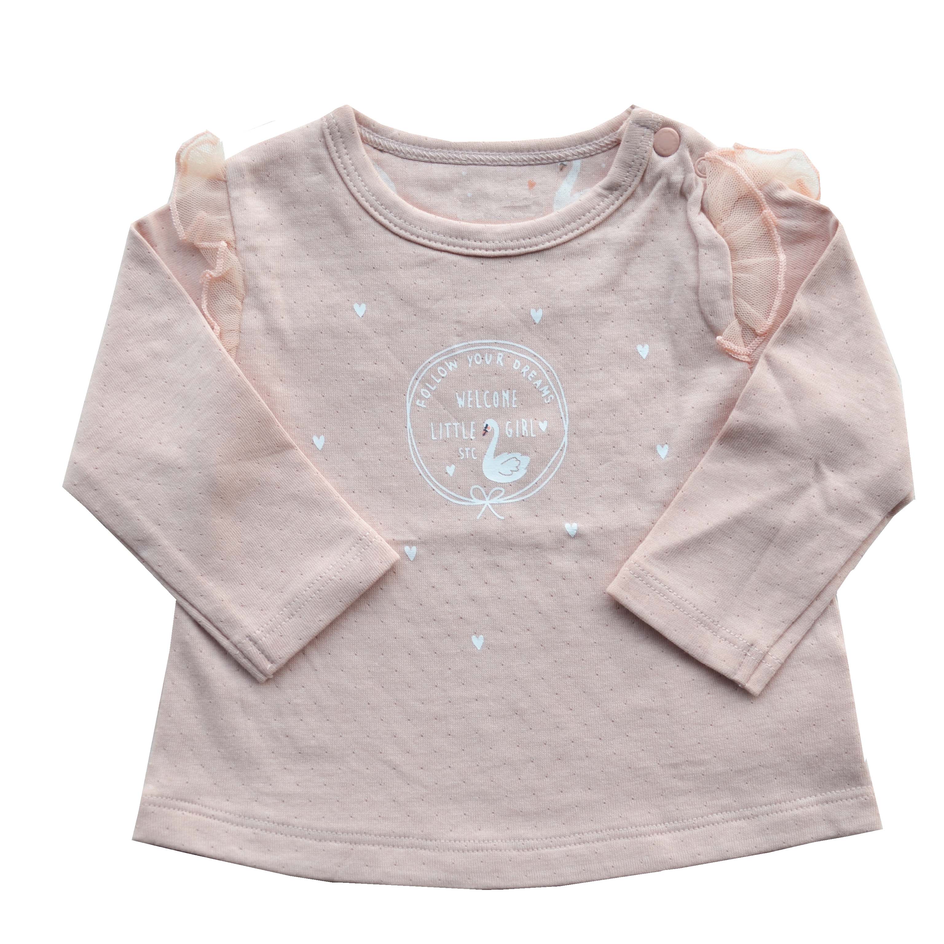 Lt. Pink Full sleeves Top