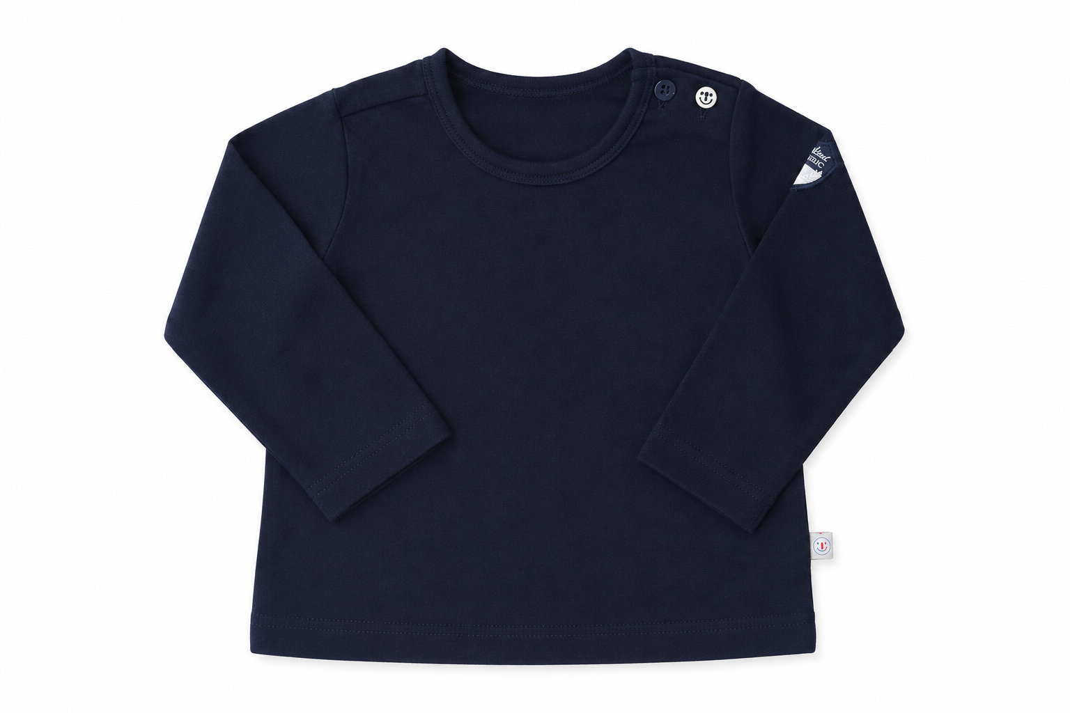 Navy Plain T-Shirt