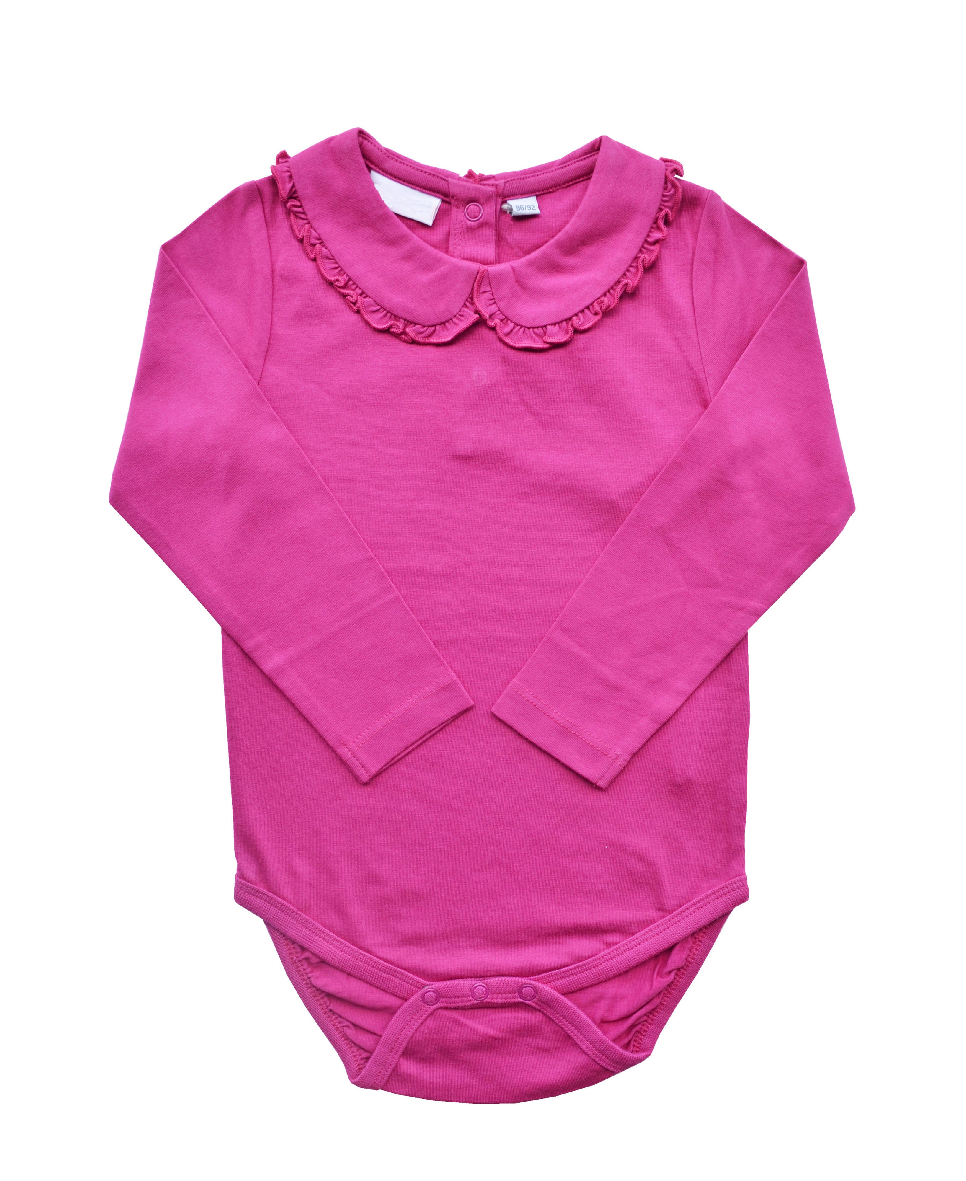 Dark Pink Full sleeves Romper