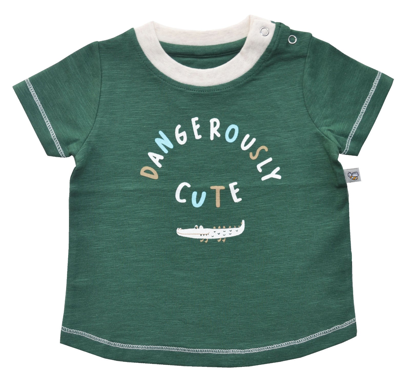Green Cute Short Sleeve T-Shirt