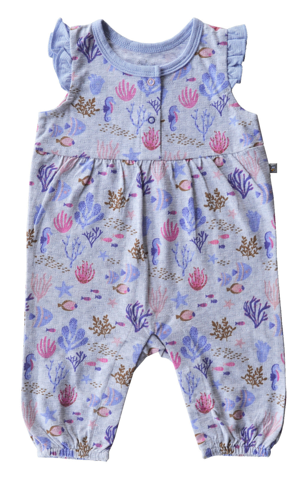 Purple Printed Full Sleeper