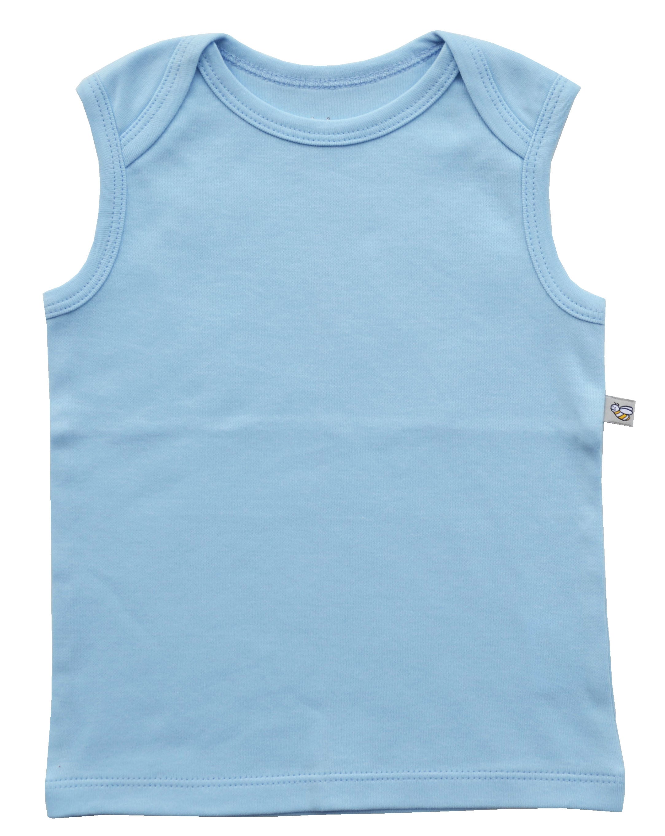 Blue Sleeveless Top