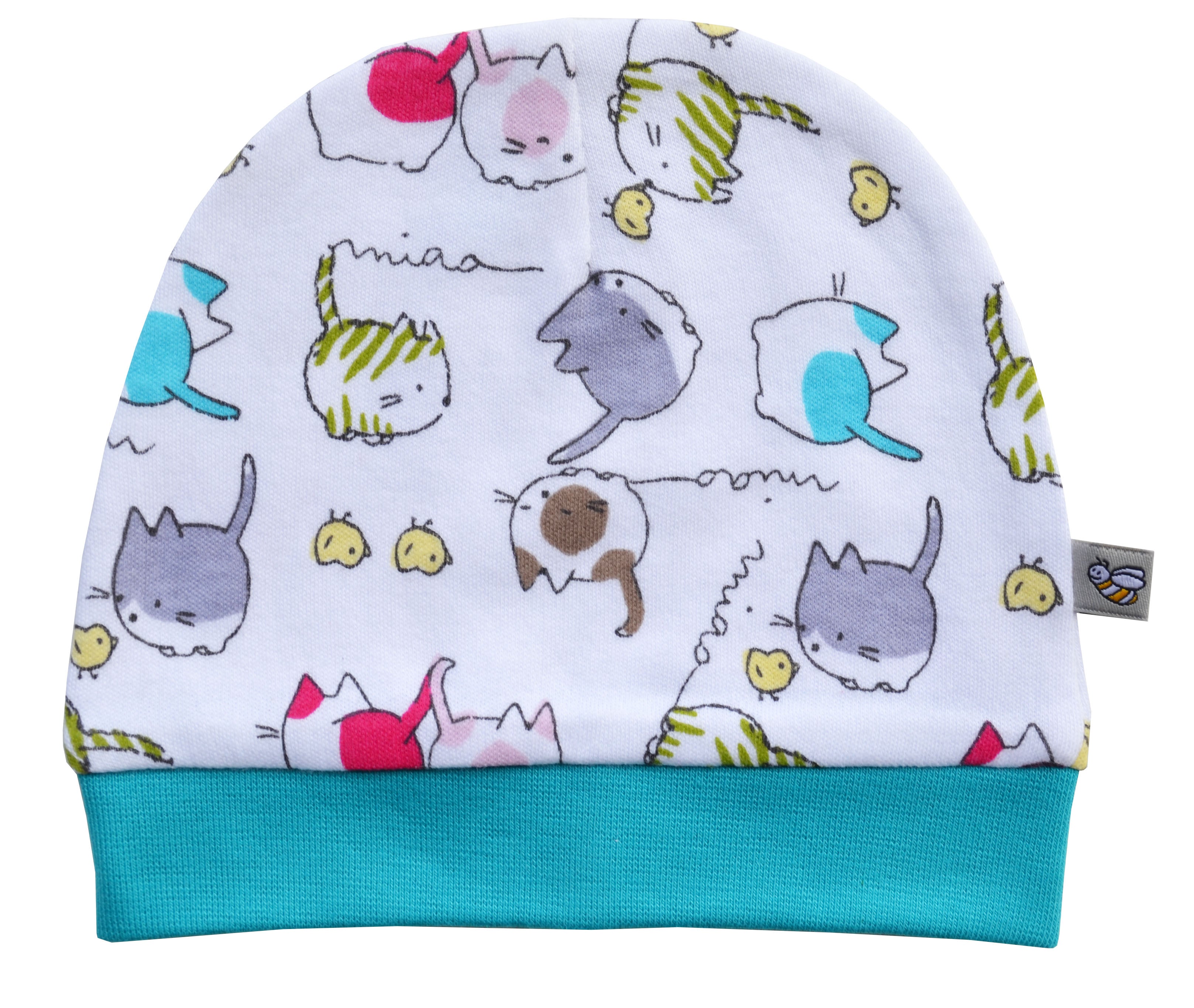 Cat Print Cap