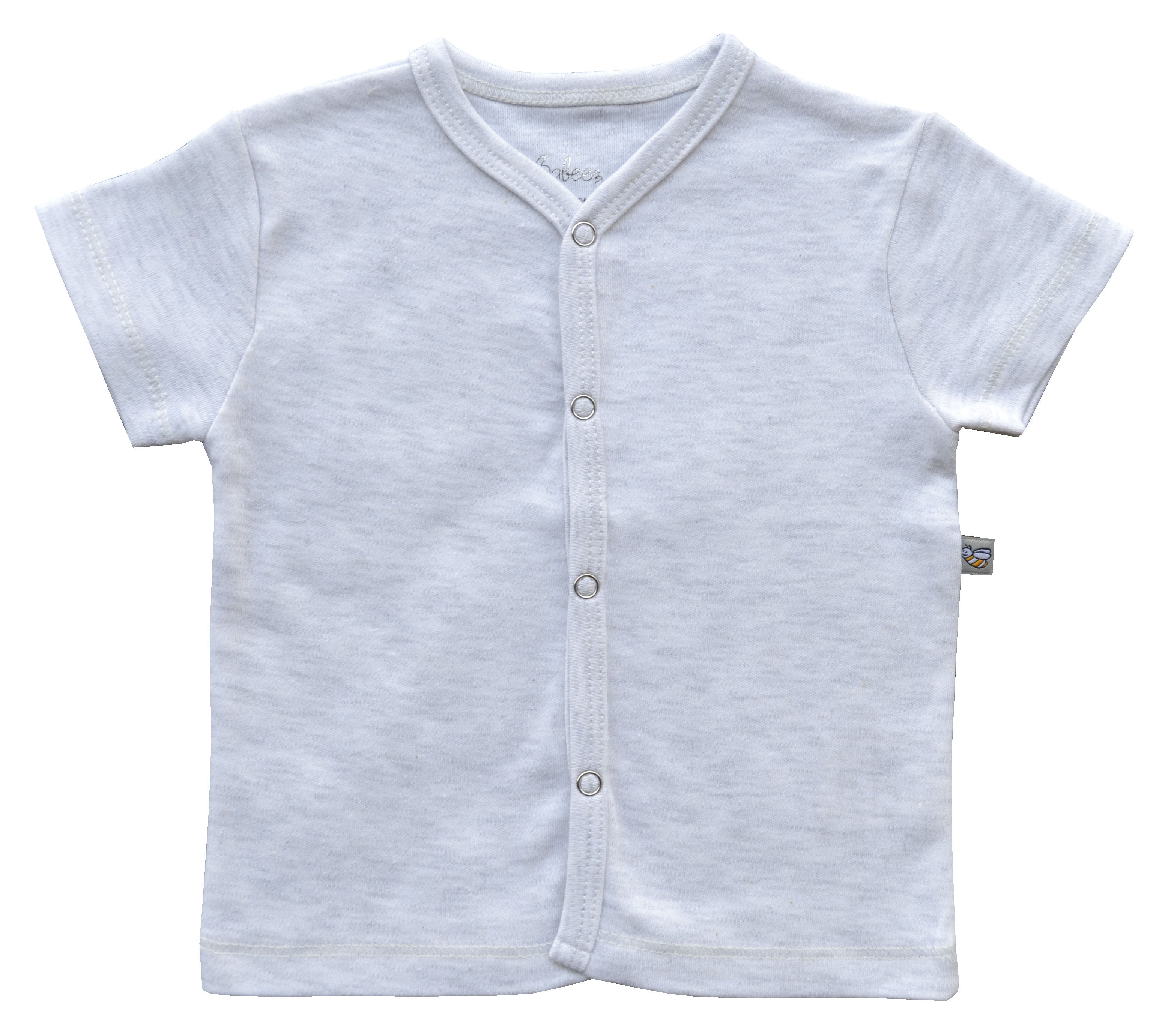 Grey Short Sleeve Jhabla