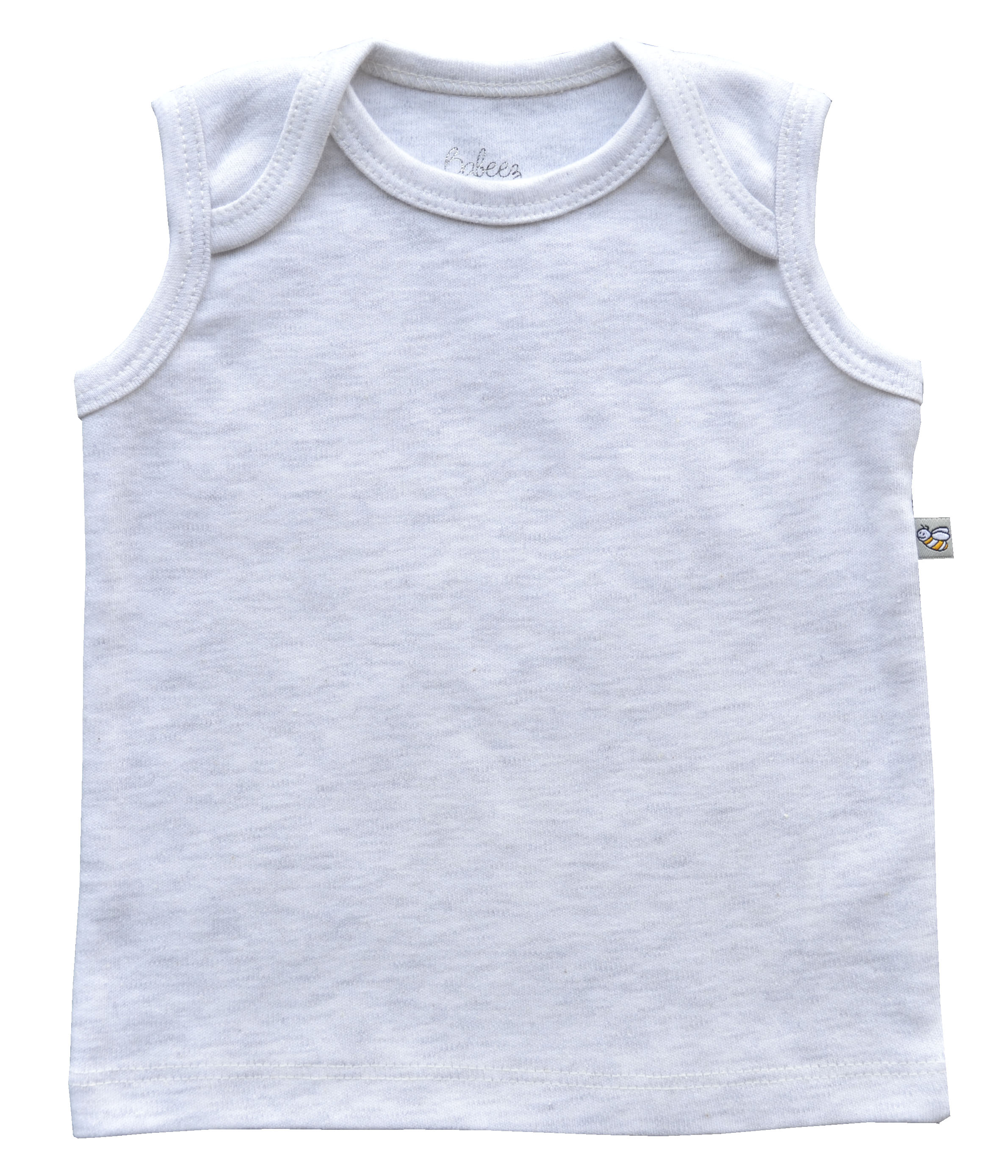 Grey Sleeveless Top