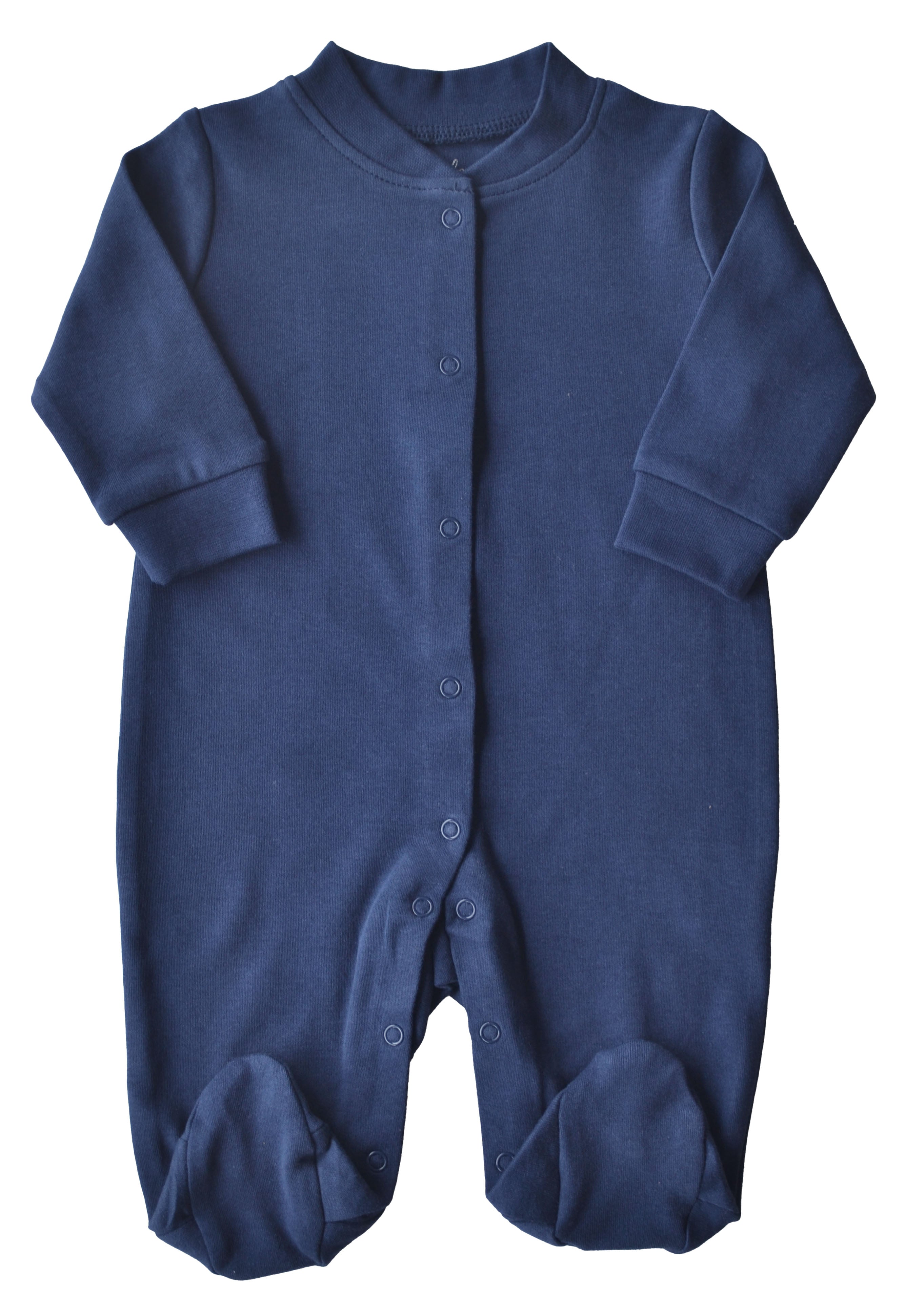 Navy Sleeper with Feet