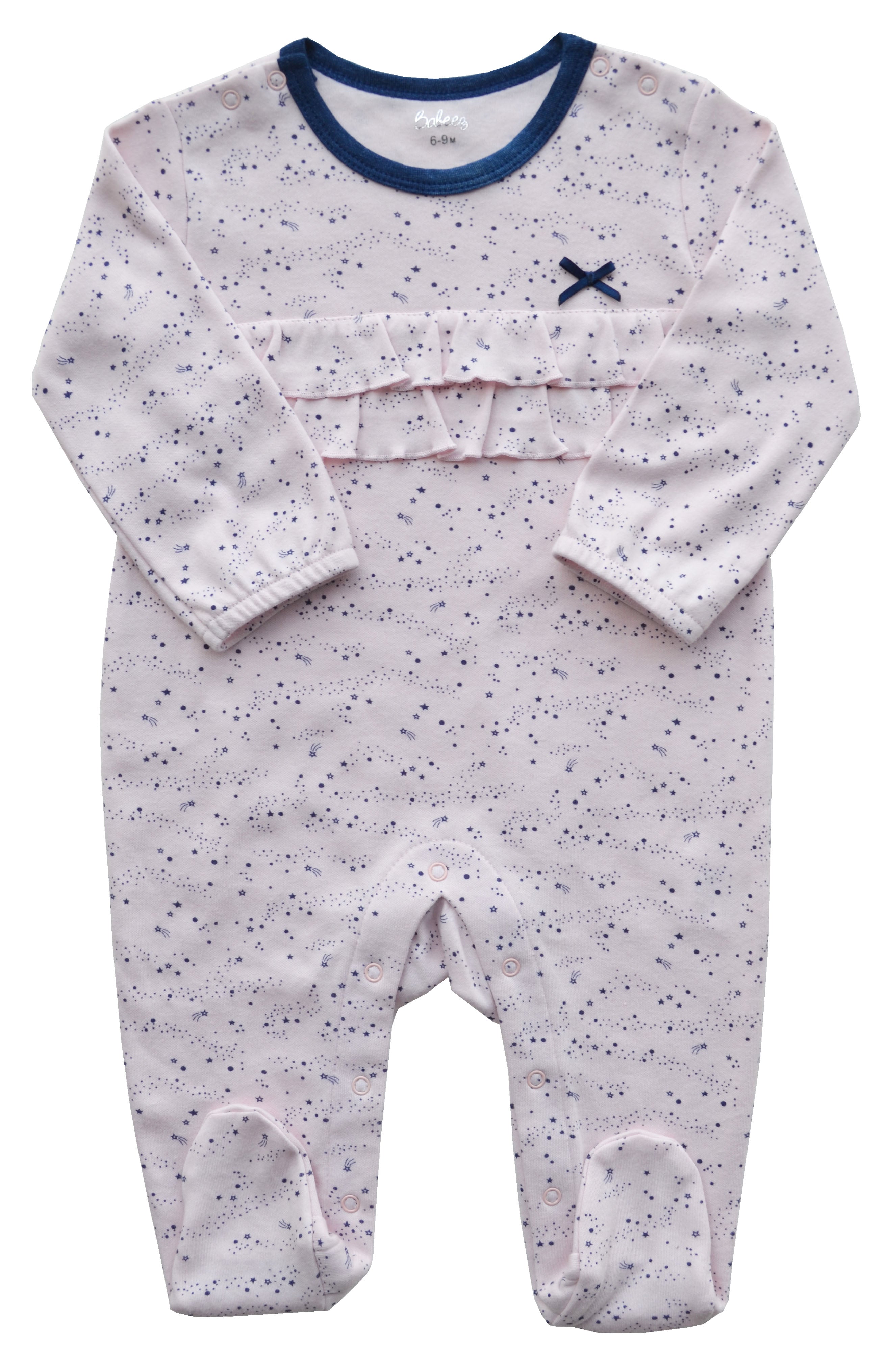 Star Print Pink Full Sleeper