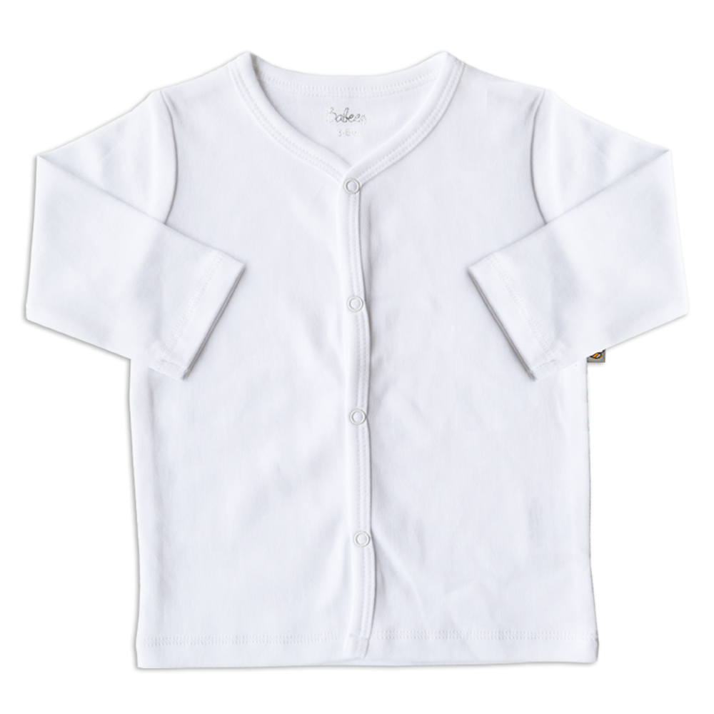 White Long Sleeve Jhabla