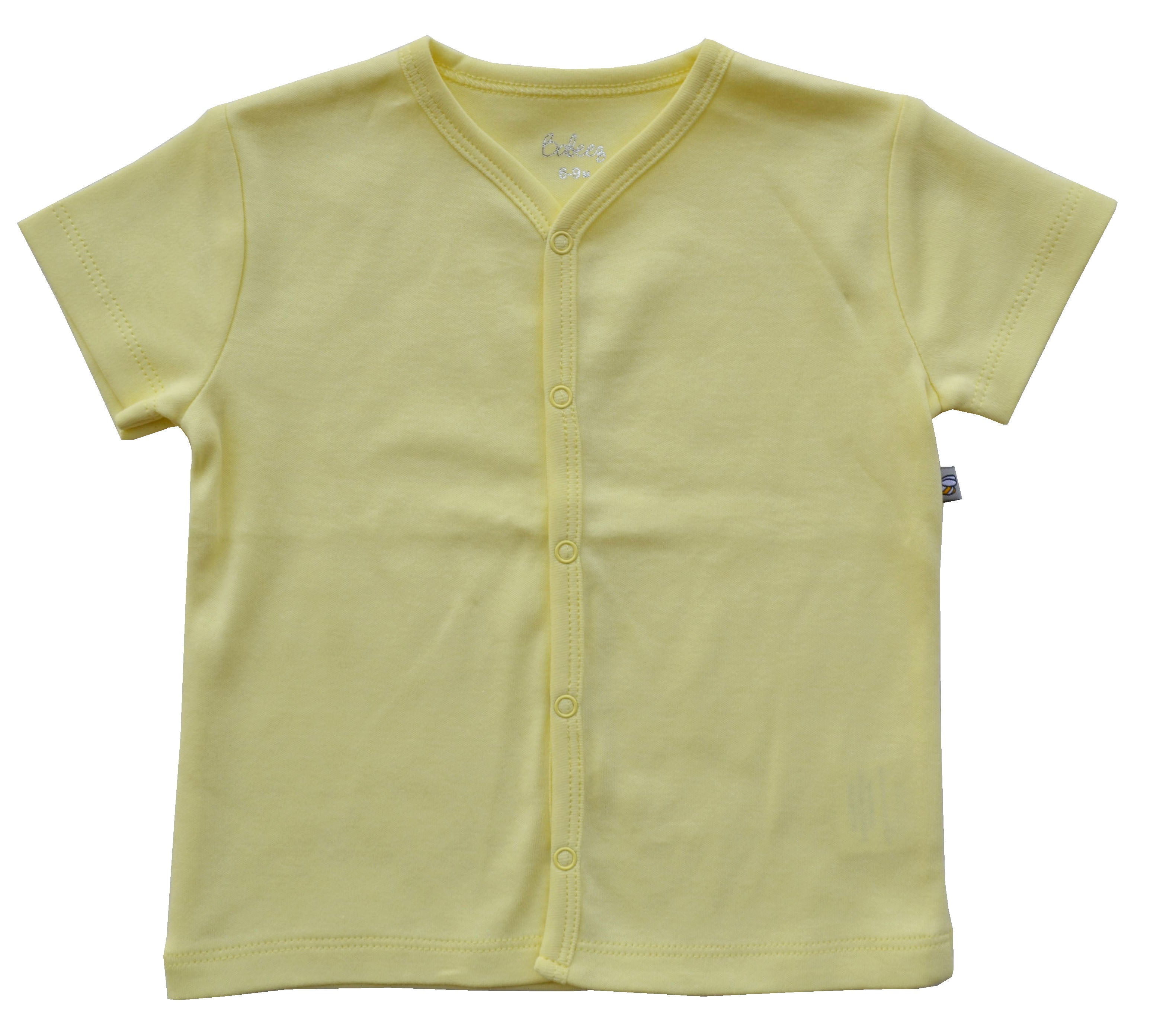 Yellow Short Sleeve Jhabla