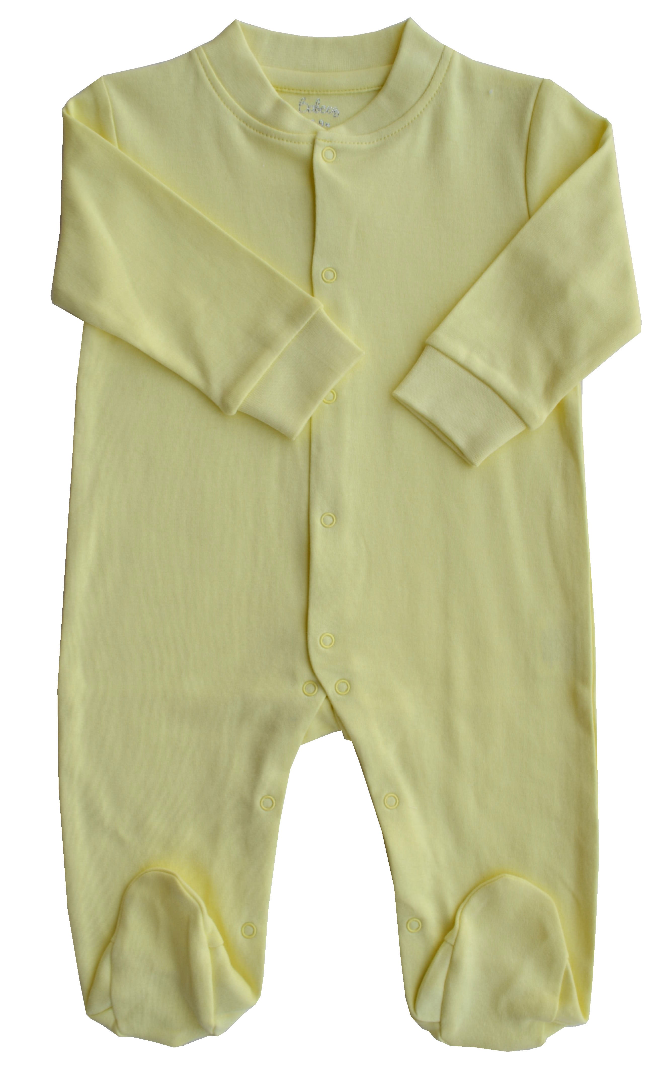 Yellow Sleeper with Feet
